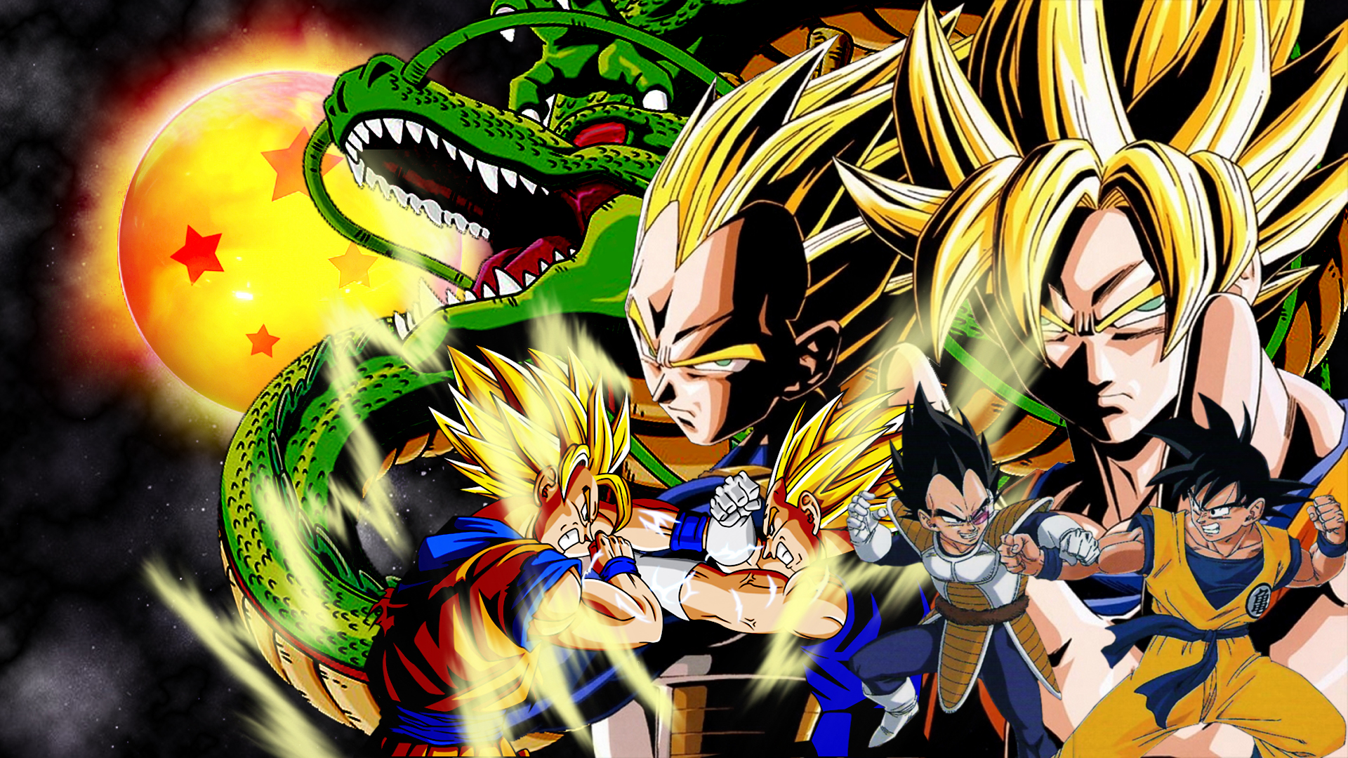 Broly Goku And Vegeta Wallpapers