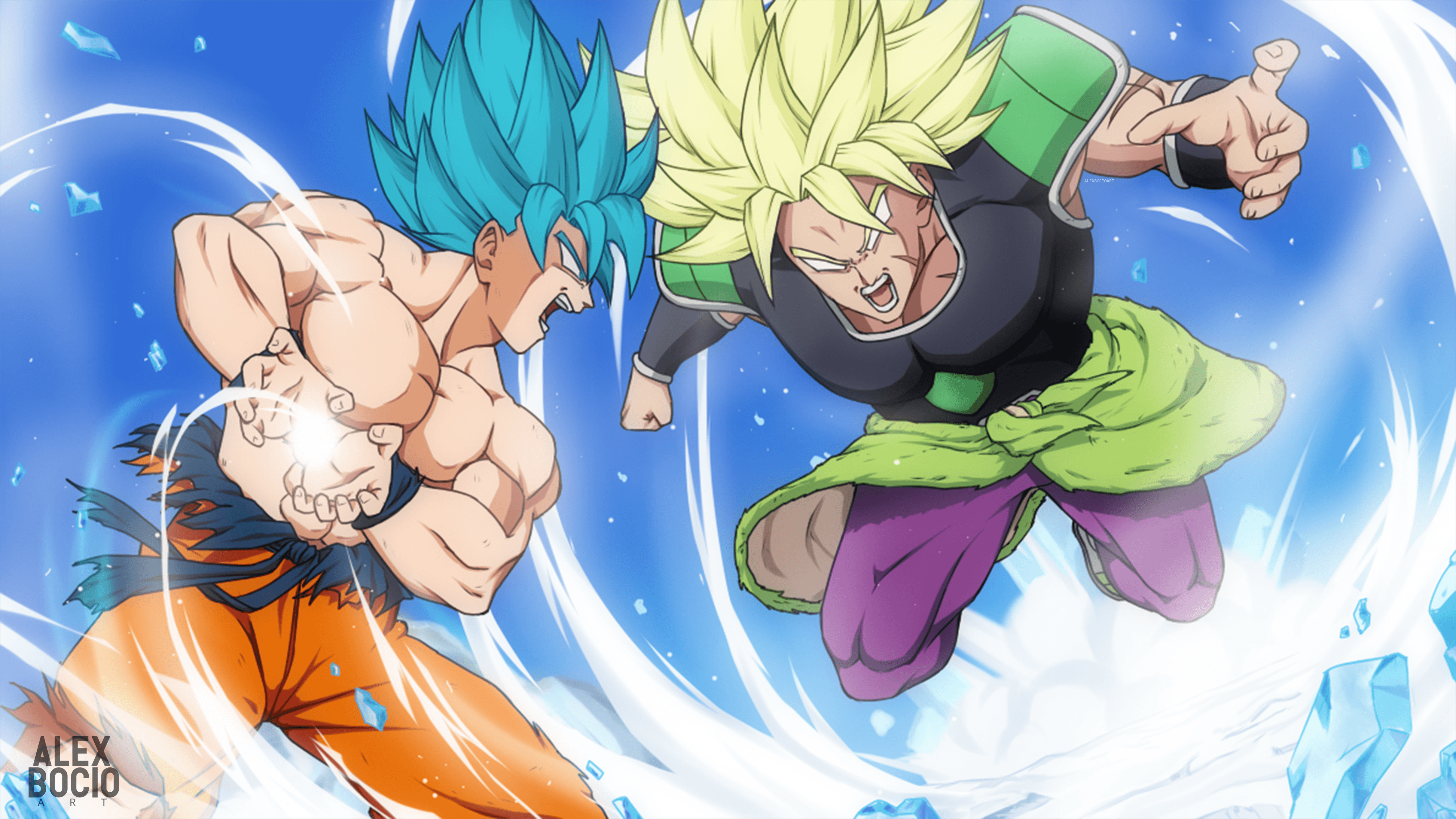 Broly Goku And Vegeta Wallpapers