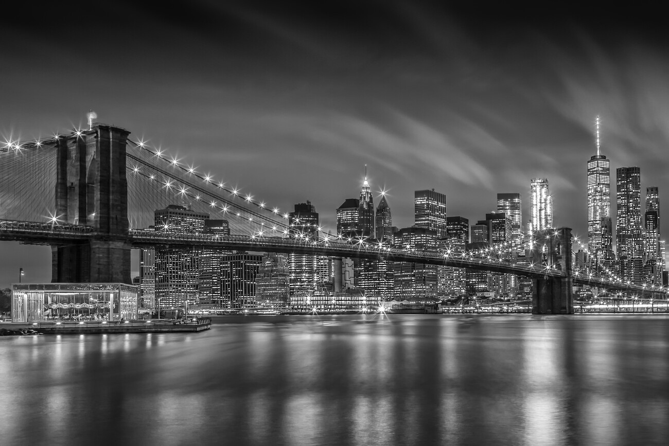 Brooklyn Bridge Black And White Wallpapers