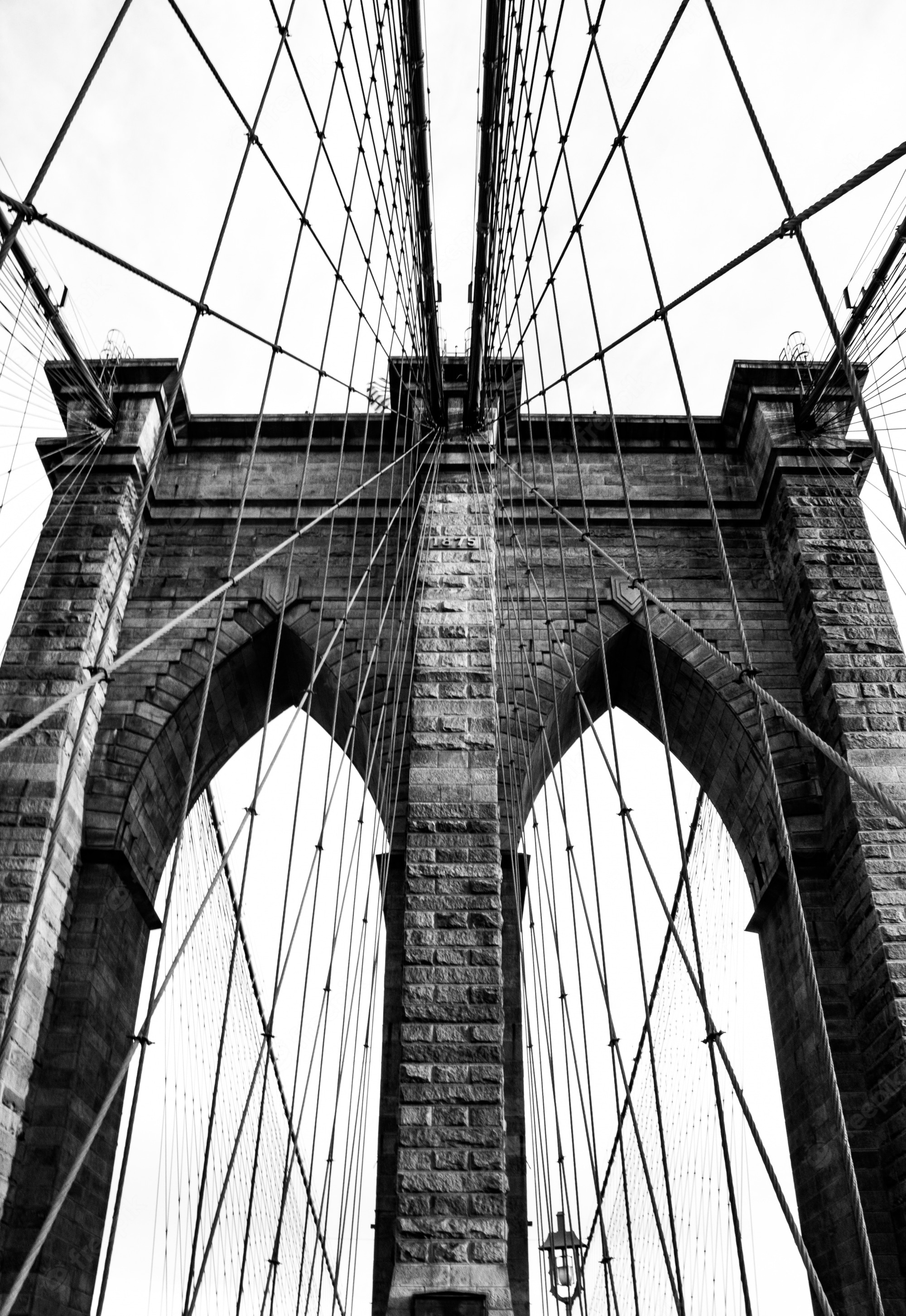 Brooklyn Bridge Black And White Wallpapers