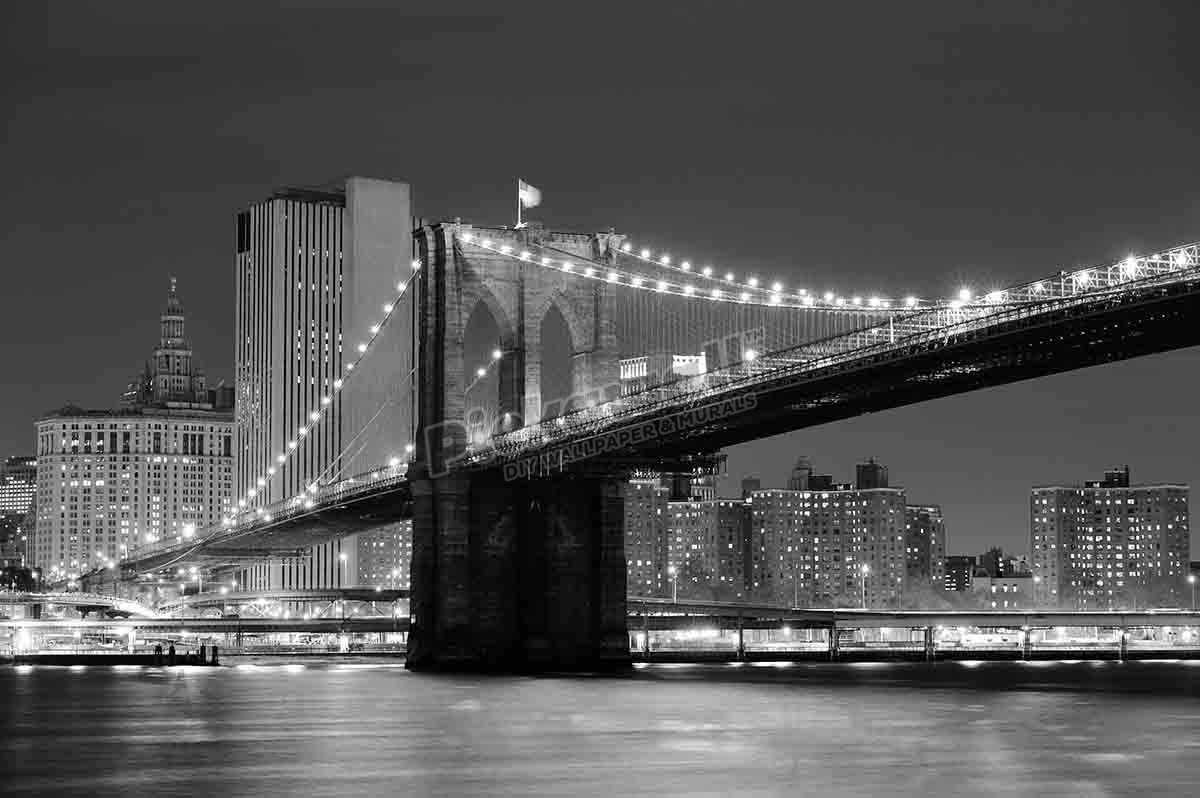 Brooklyn Bridge Black And White Wallpapers