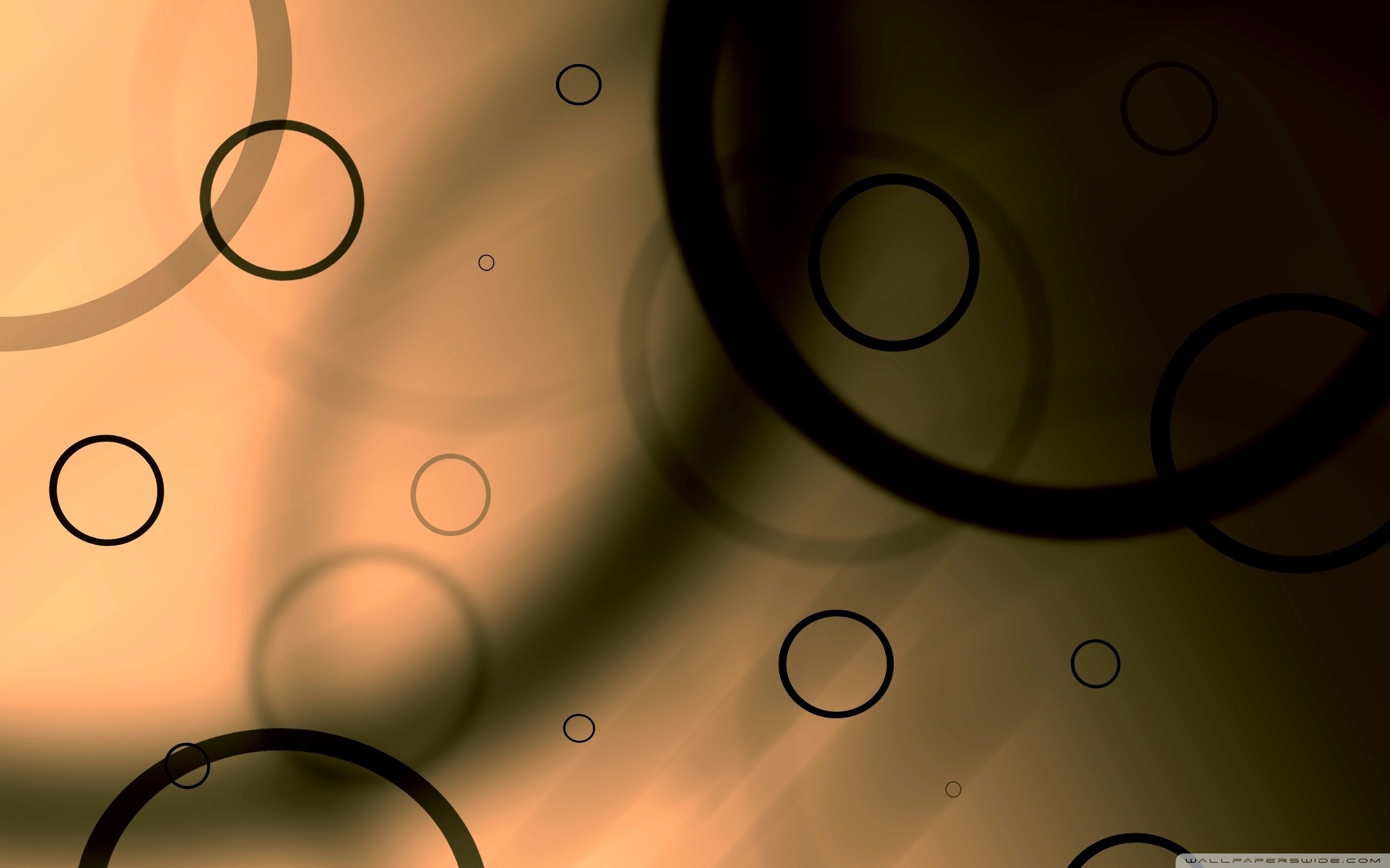 Brown Circles Wallpapers