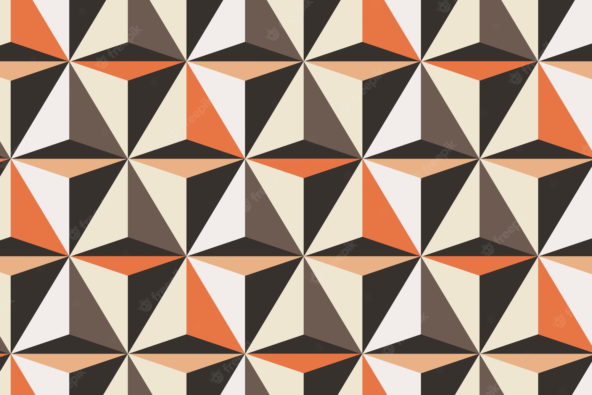 Brown Geometric Wallpapers