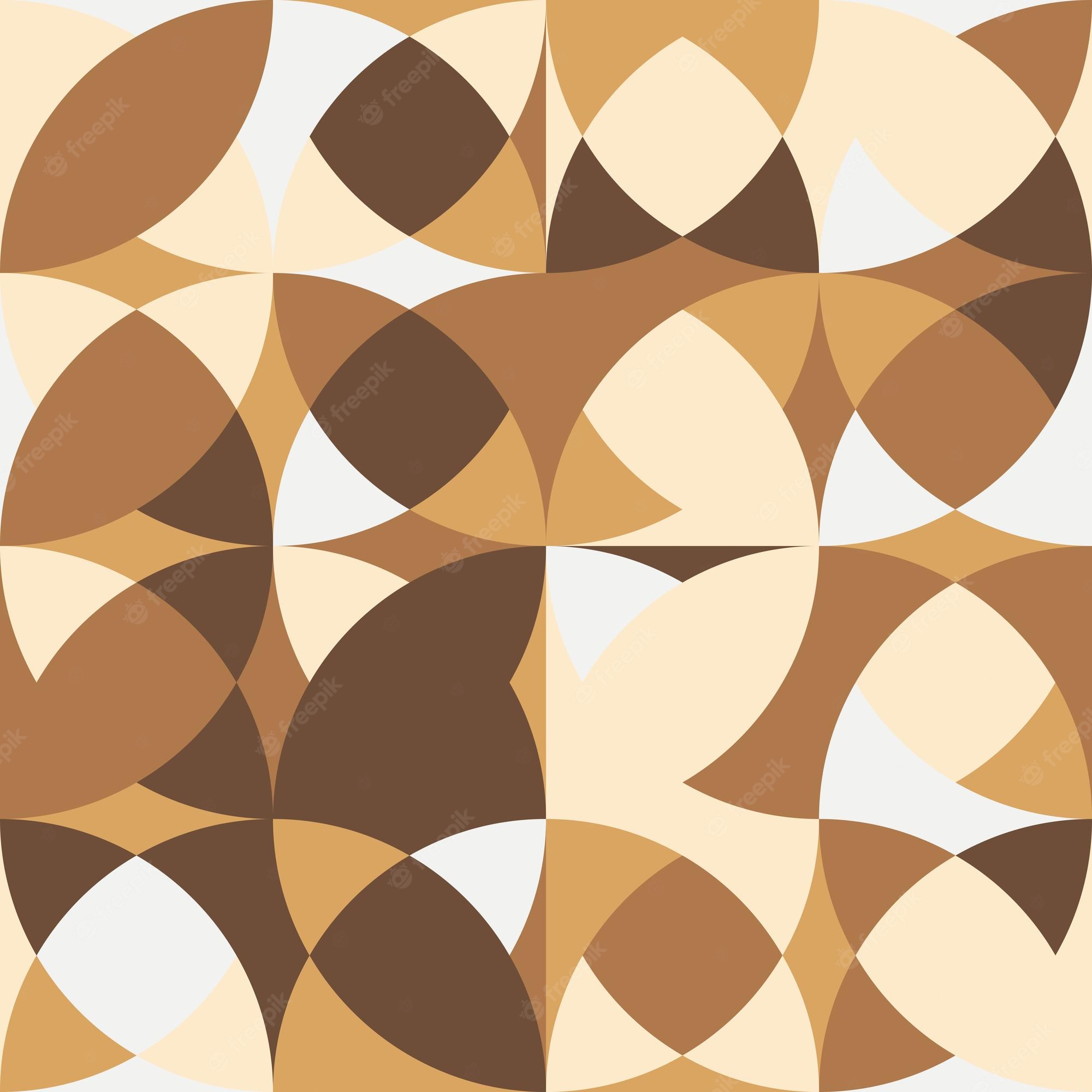 Brown Geometric Wallpapers