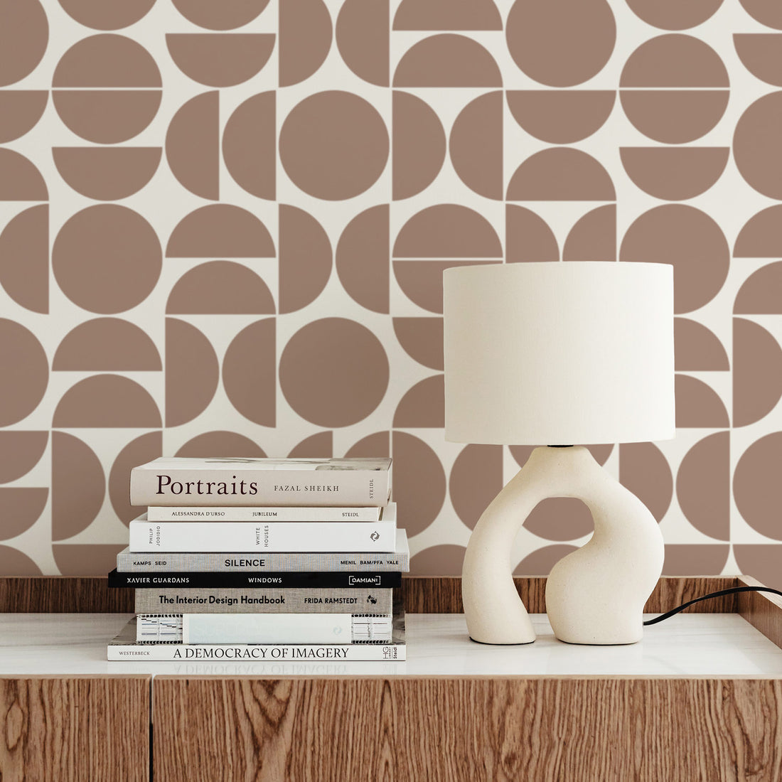 Brown Geometric Wallpapers