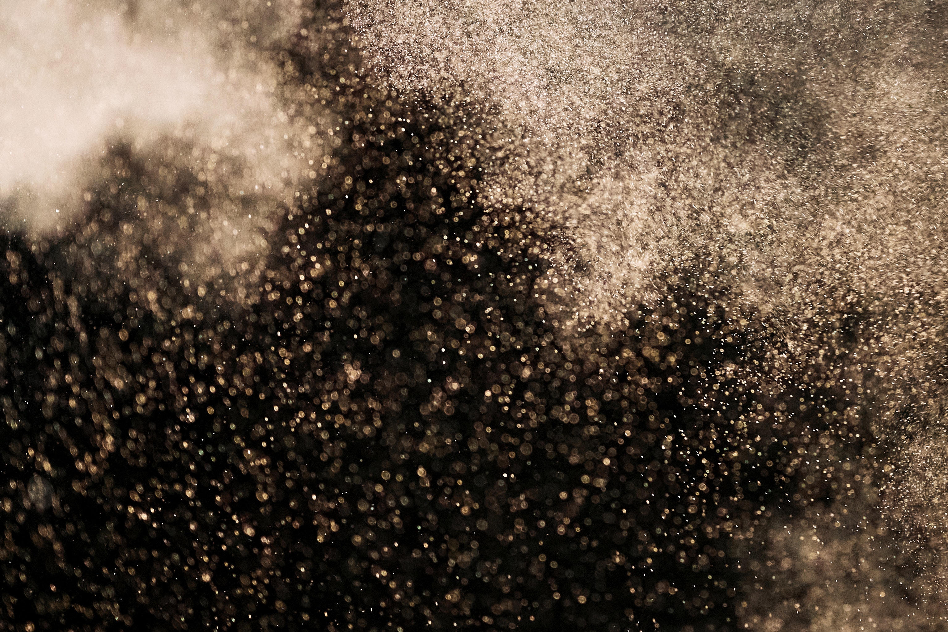 Brown Particles 4K Wallpapers