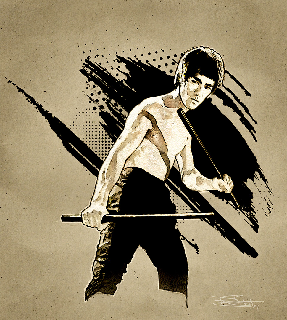 Bruce Lee Phone Wallpapers