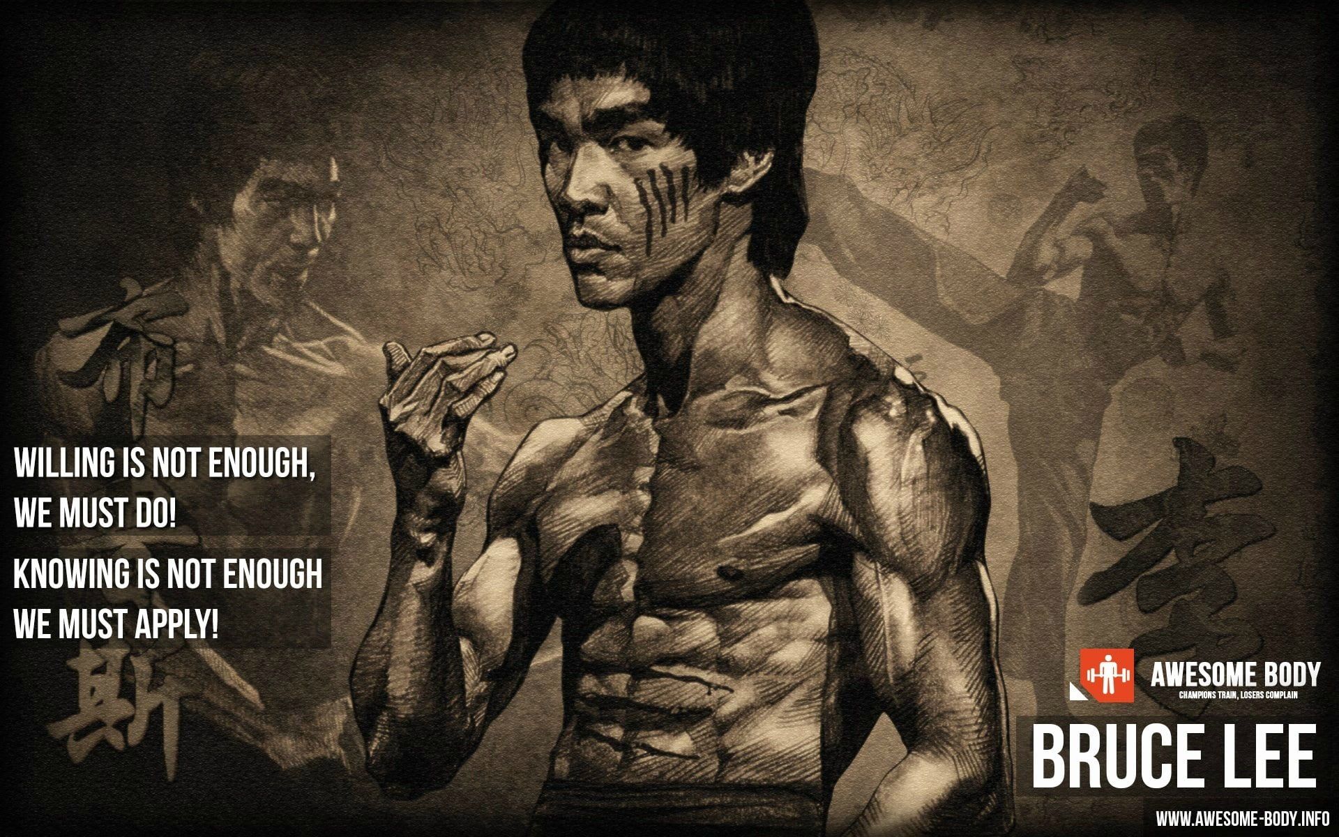 Bruce Lee Quotes Wallpapers