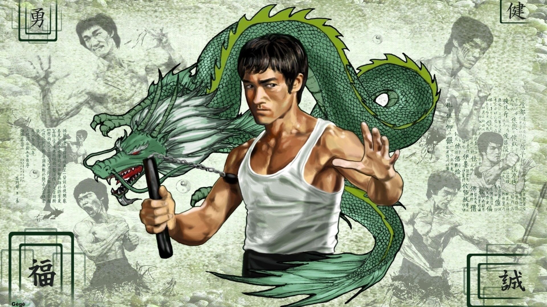 Bruce Lee Warrior Tv Show Wallpapers