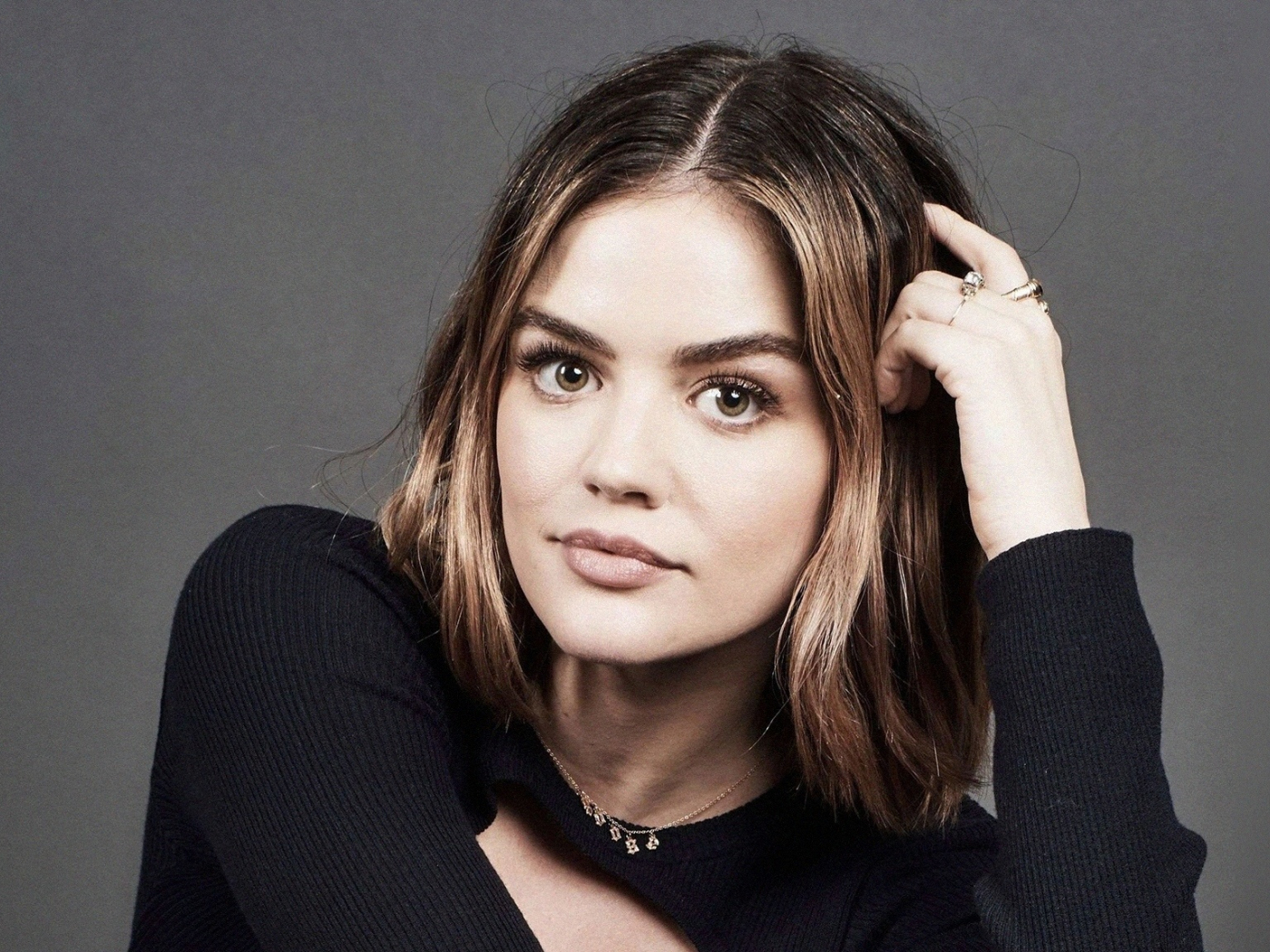 Brunette Lucy Hale 2019 Wallpapers