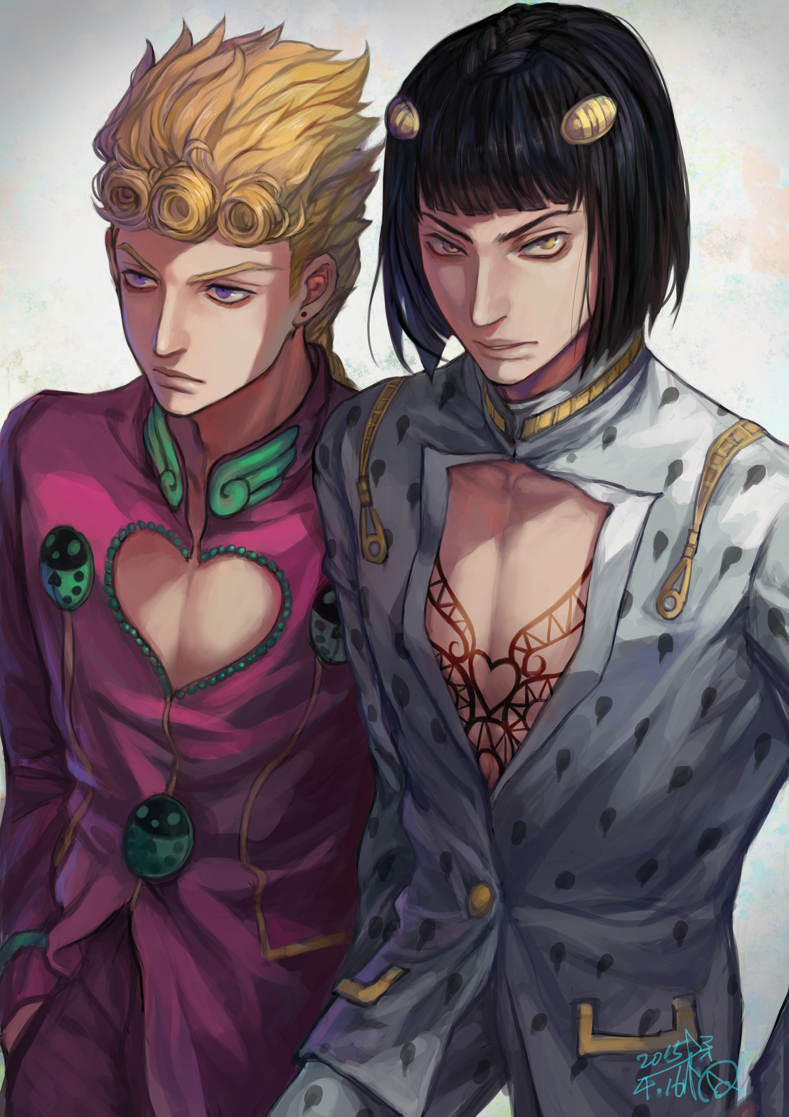 Bruno Buccellati And Giorno Giovanna Wallpapers