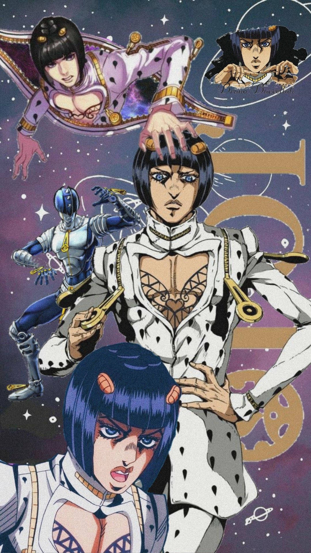 Bruno Buccellati And Giorno Giovanna Wallpapers