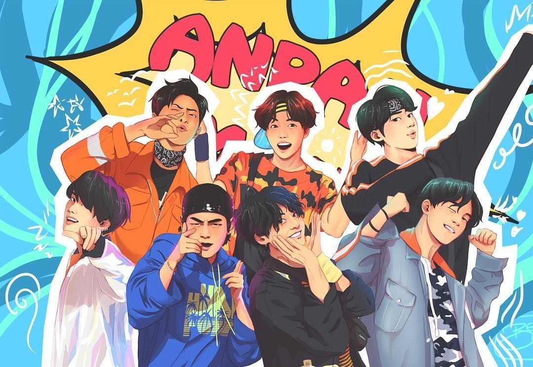 Bts Anime Wallpapers