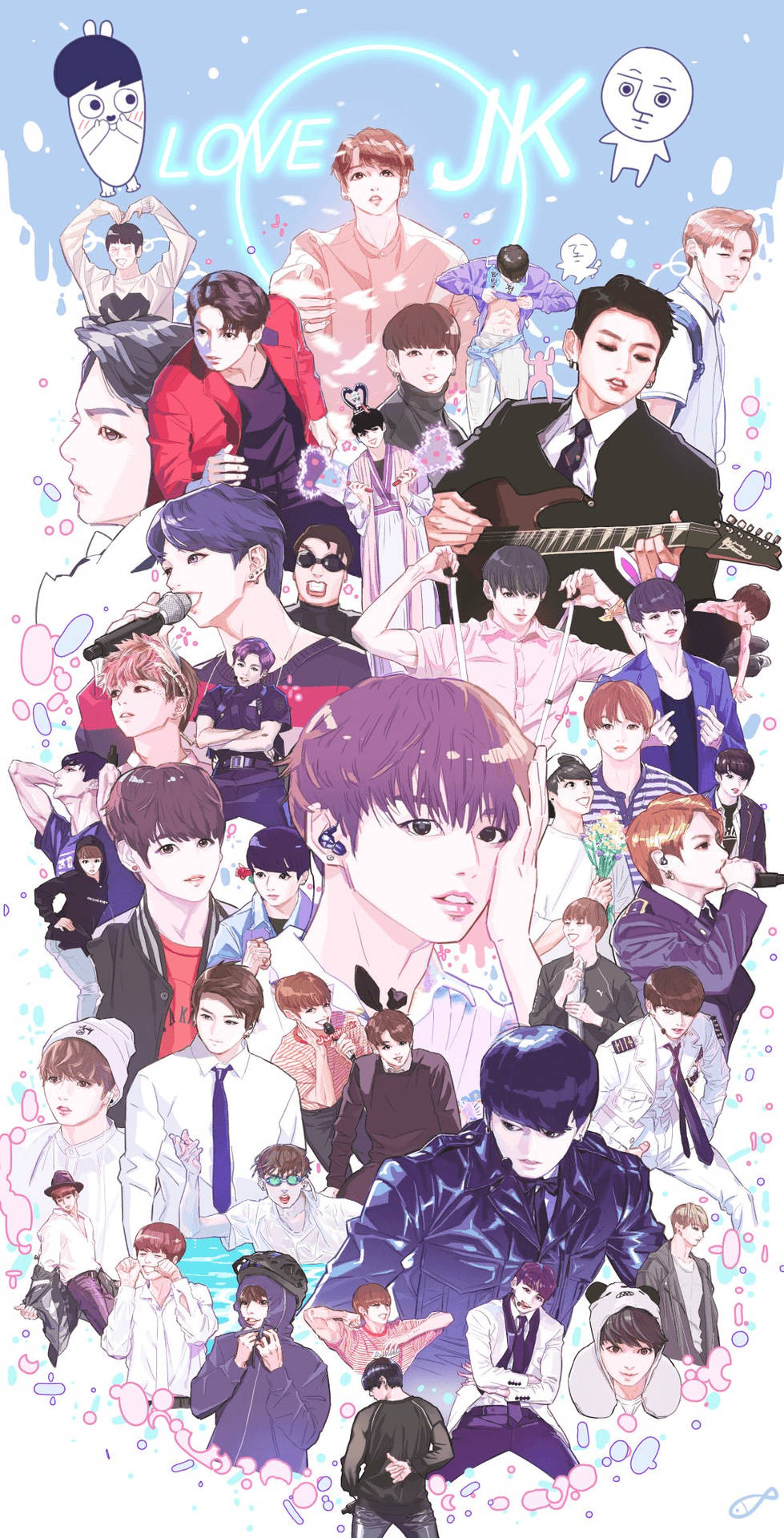 Bts Anime Wallpapers