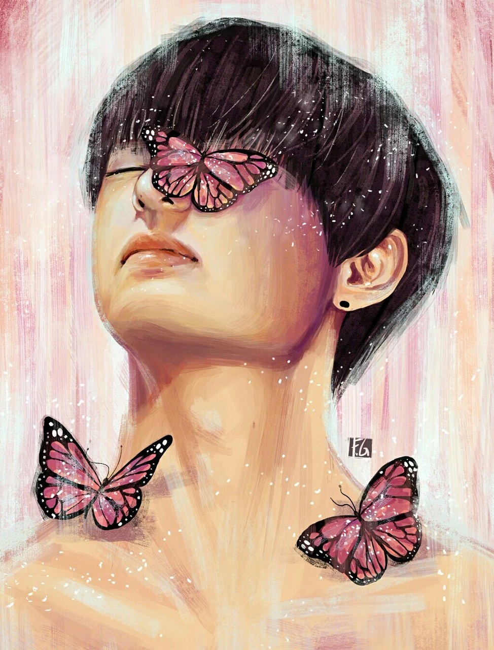Bts Butterfly Photoshoot Wallpapers