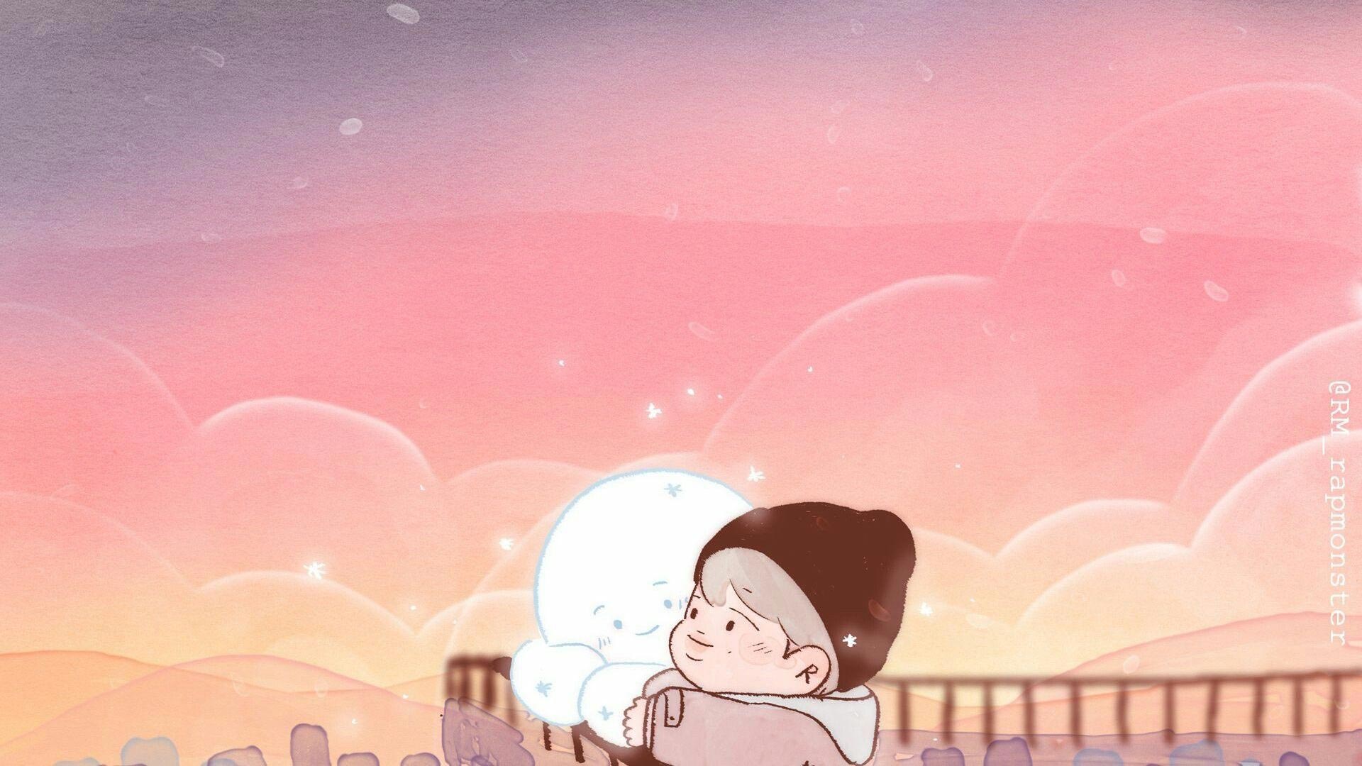 Bts Cartoon Wallpapers