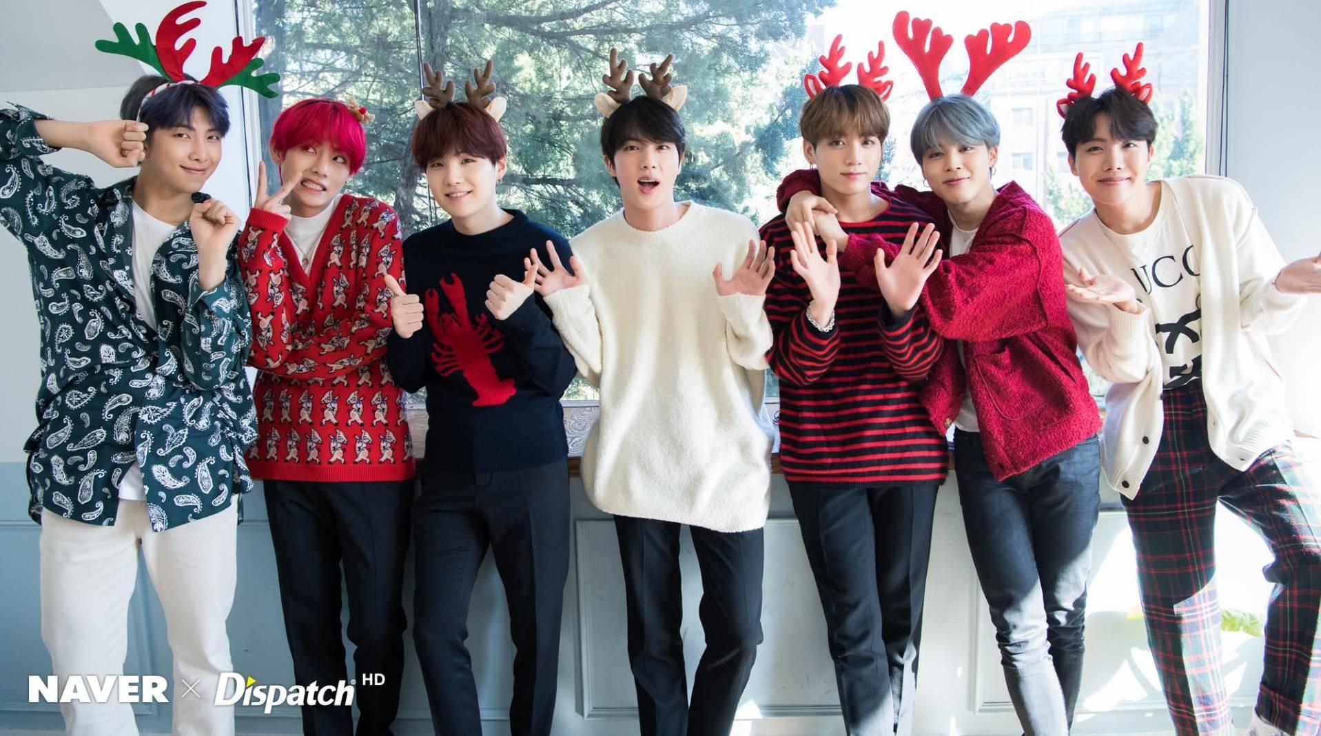 Bts Christmas Pics Wallpapers