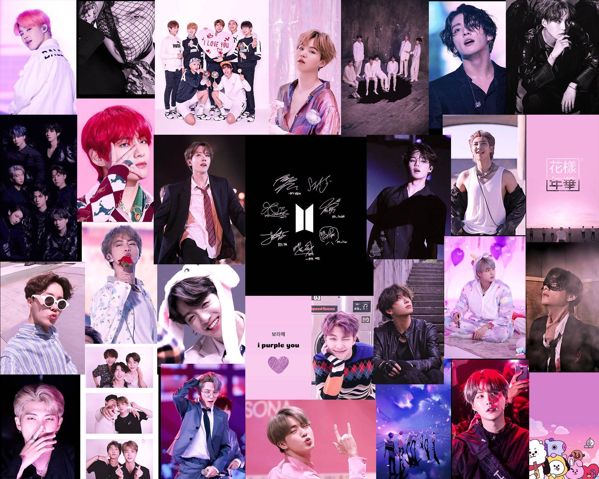 Bts Collage Wallpapers