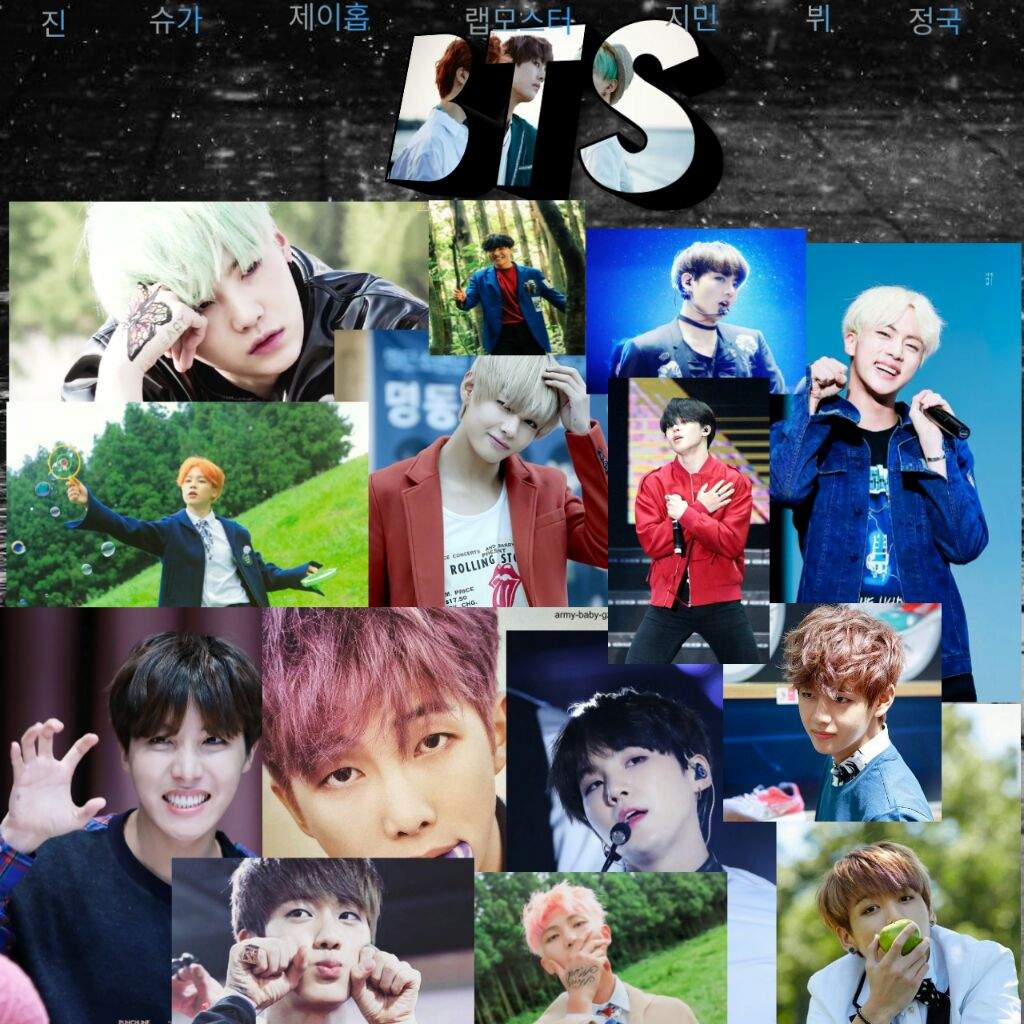 Bts Collage Wallpapers