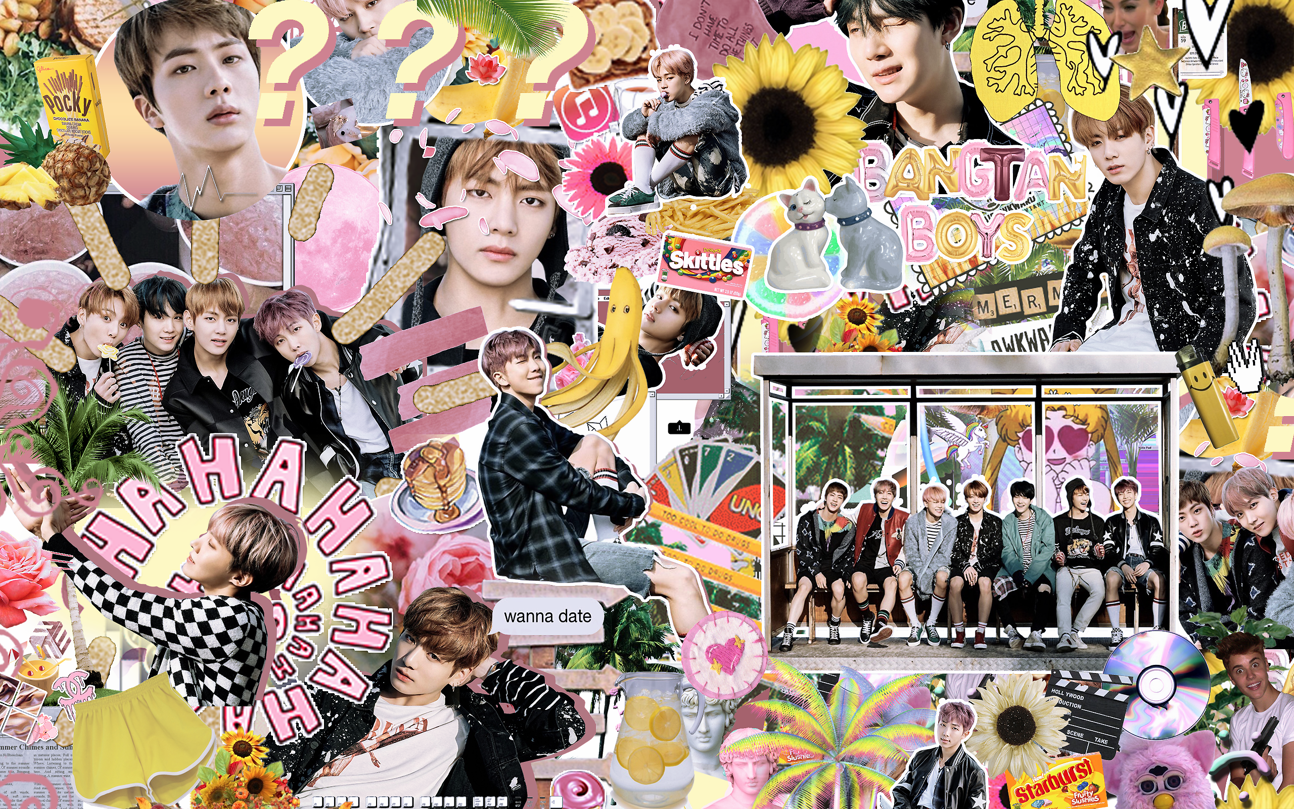 Bts Collage Wallpapers