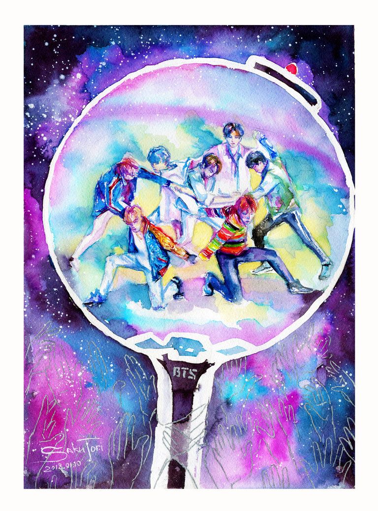 Bts Dna Background