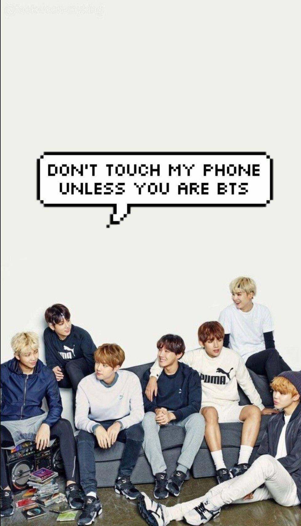 Bts Dont Touch My Phone Wallpapers