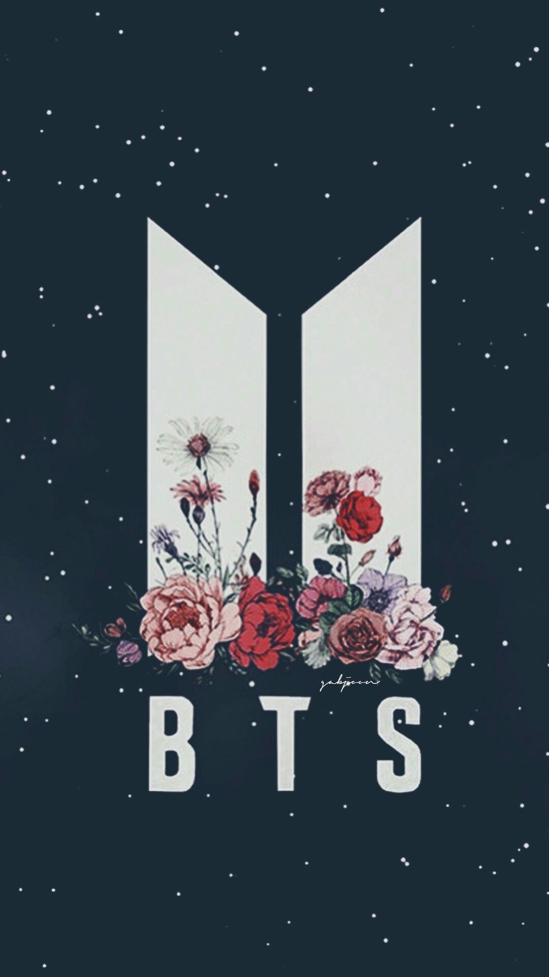Bts Flower Logo Wallpapers