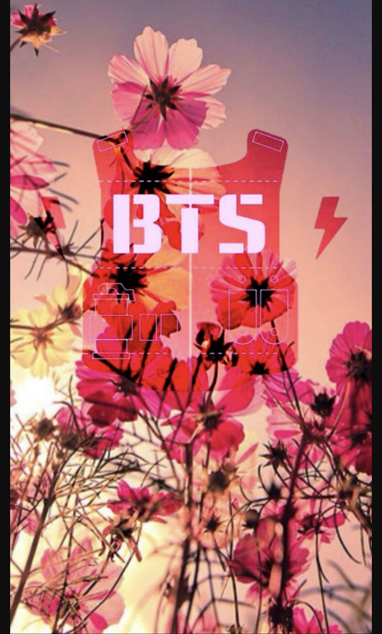 Bts Flower Logo Wallpapers