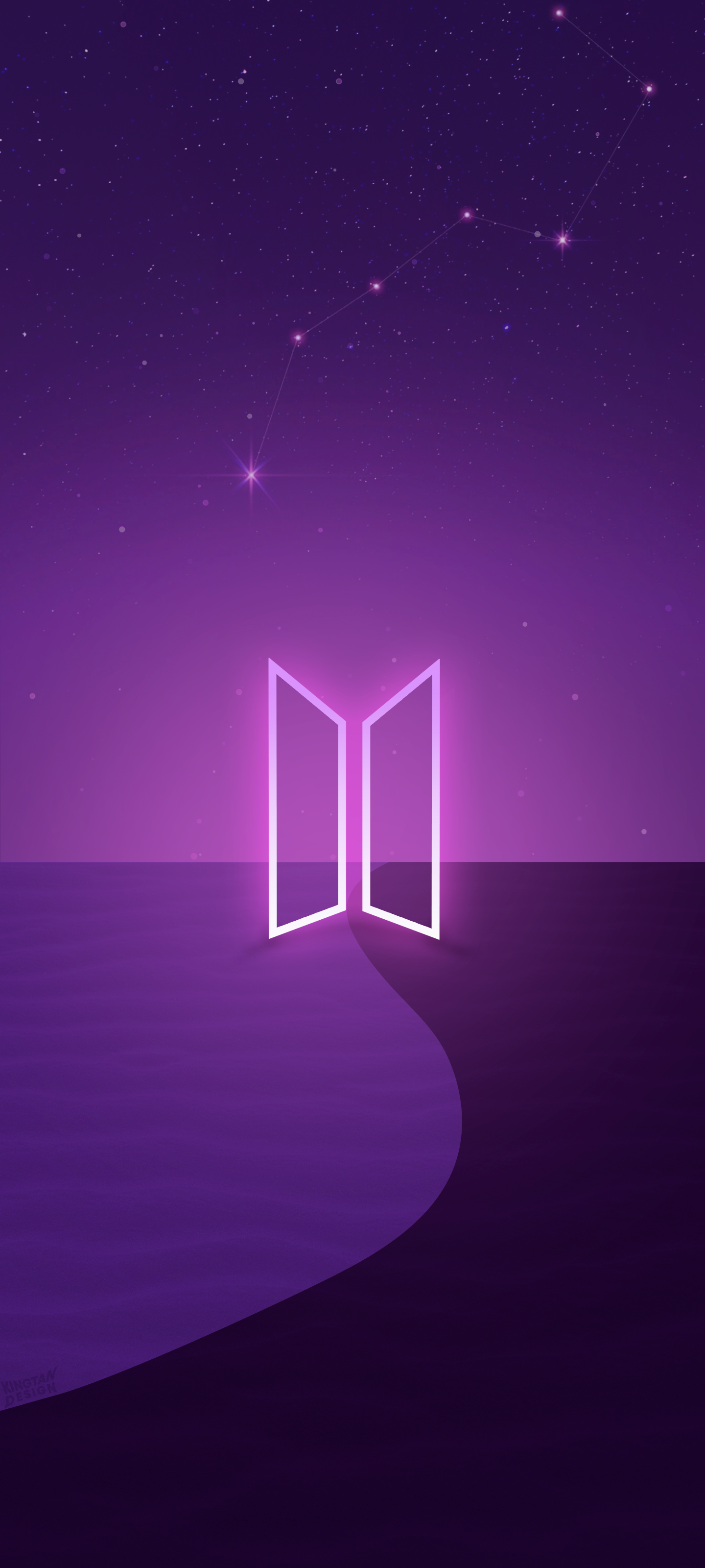 Bts Galaxy Logo Wallpapers