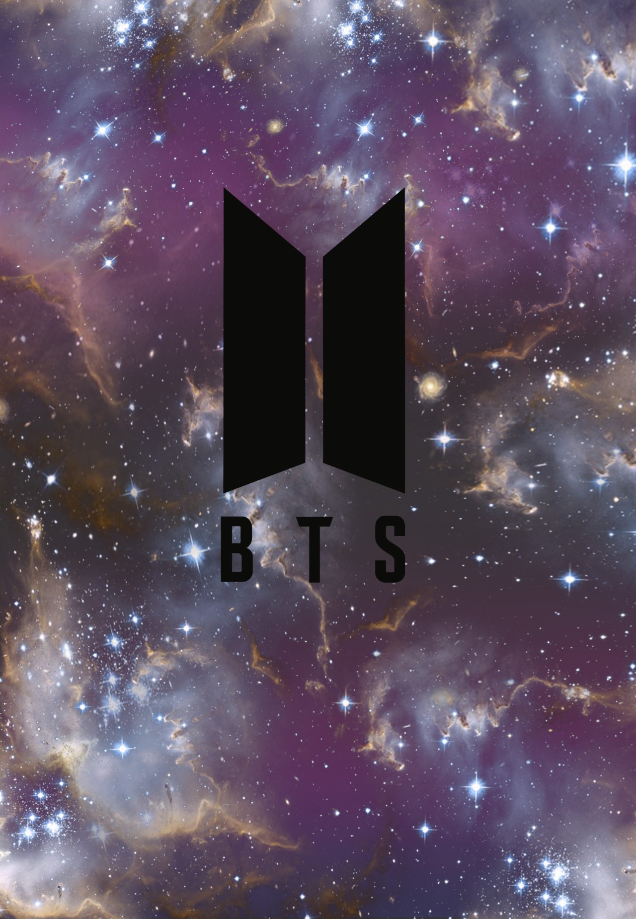 Bts Galaxy Logo Wallpapers