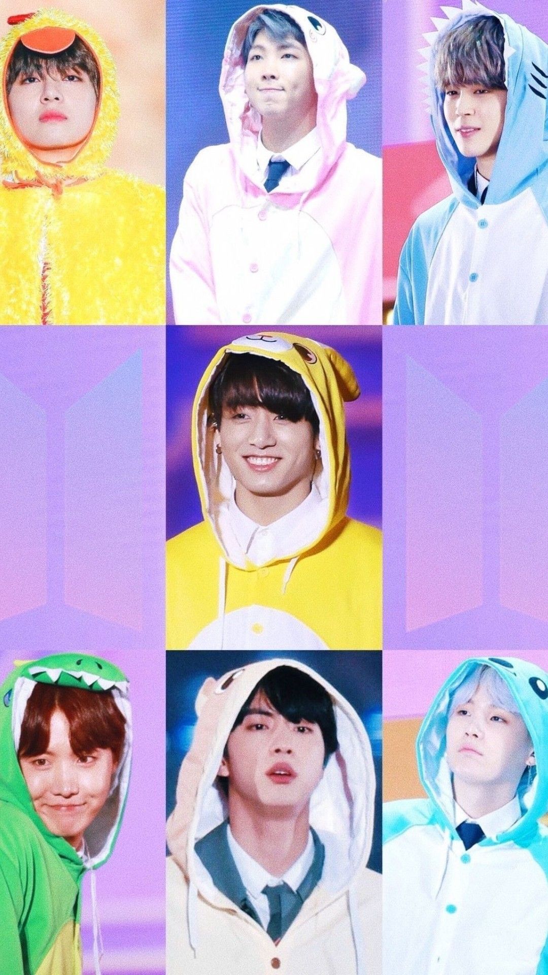 Bts In Onesies Wallpapers