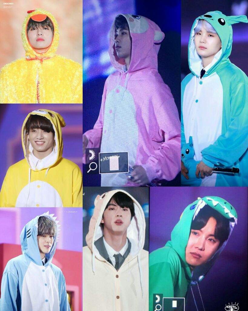 Bts In Onesies Wallpapers