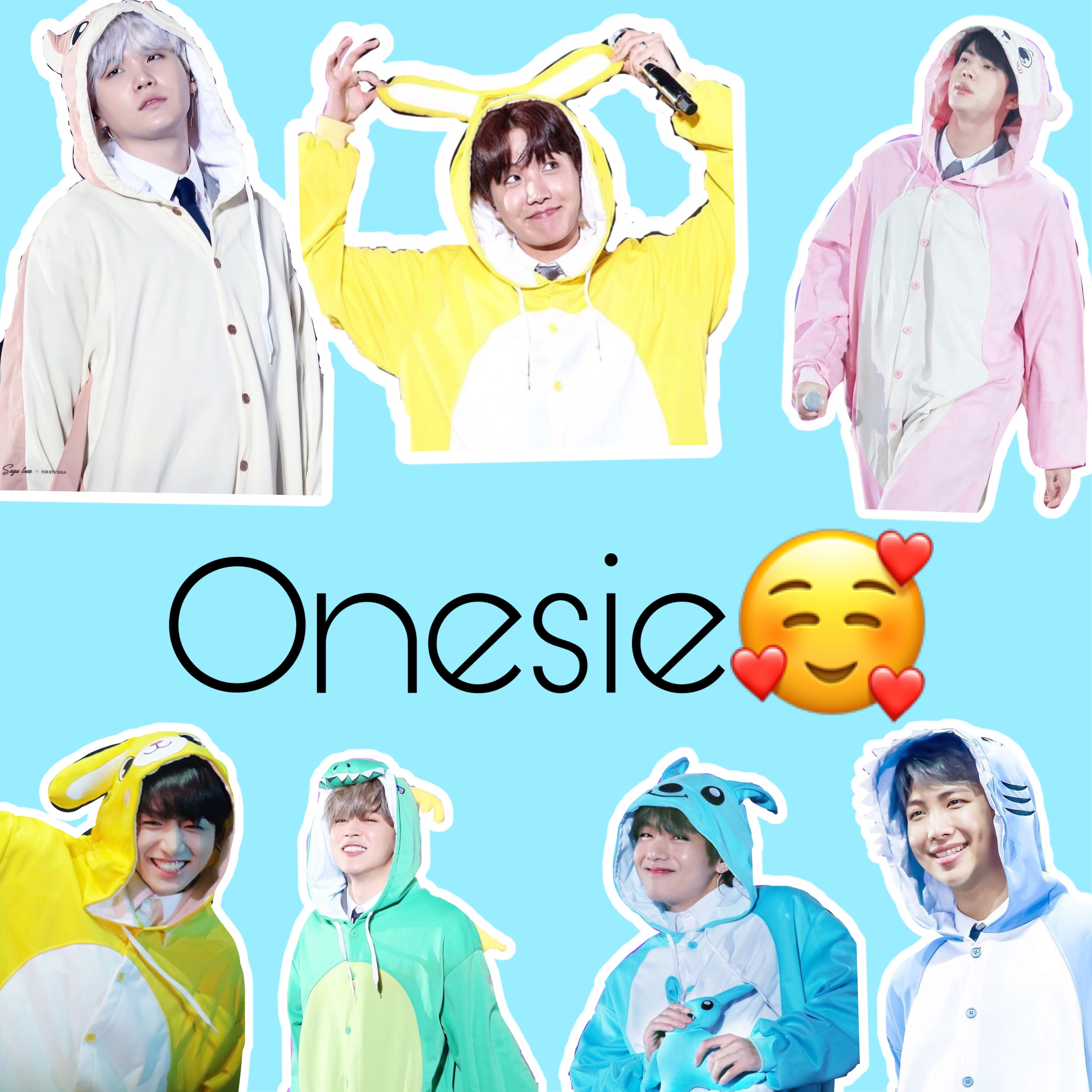 Bts In Onesies Wallpapers