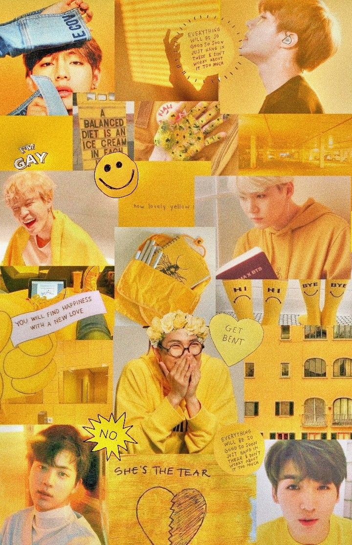 Bts In Yellow Wallpapers