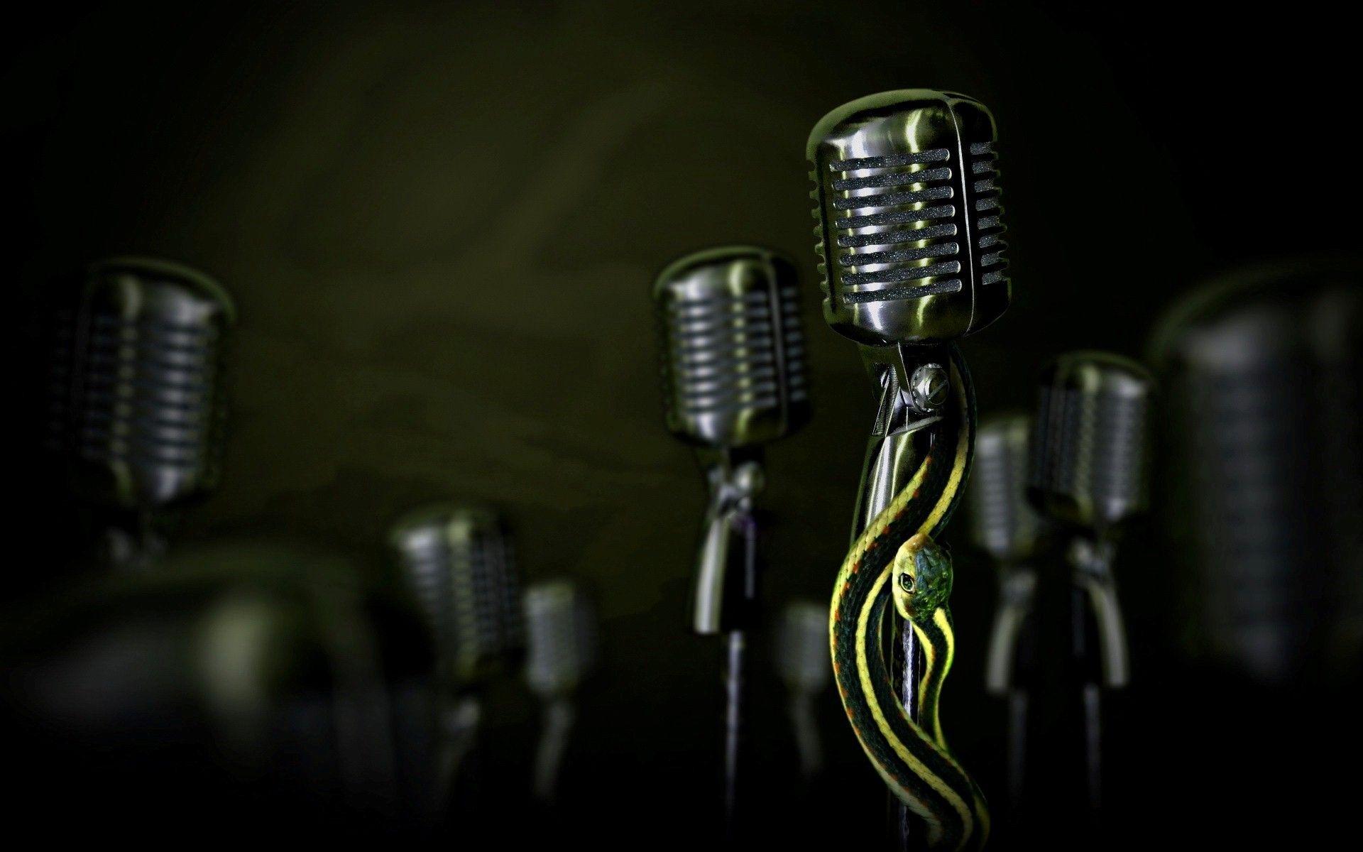 Bts Microphone Wallpapers