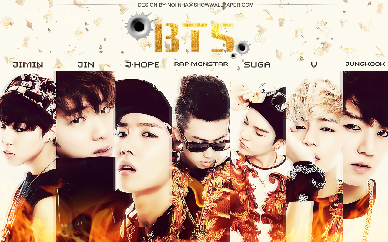 Bts Name Wallpapers