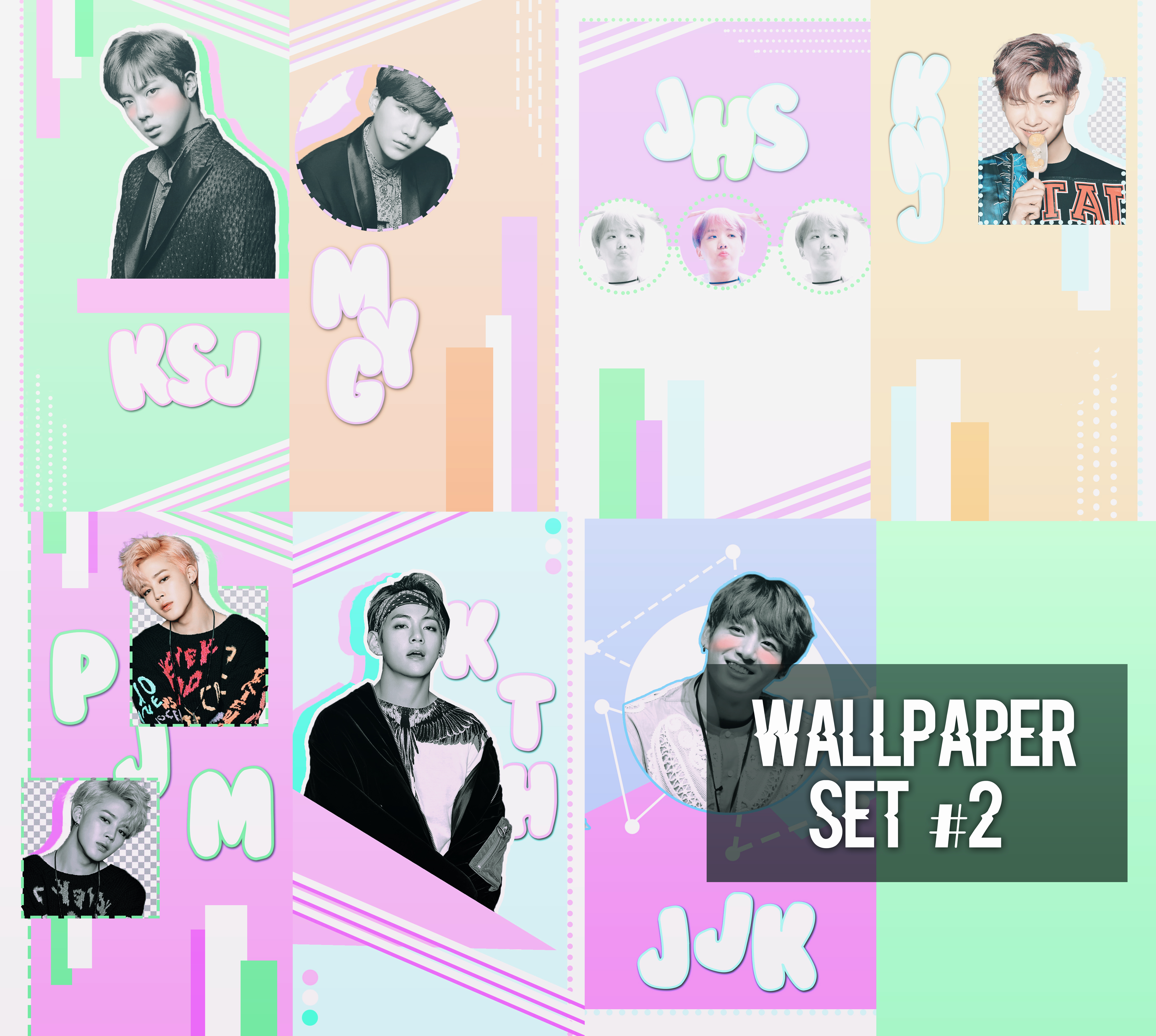 Bts Pastel Wallpapers