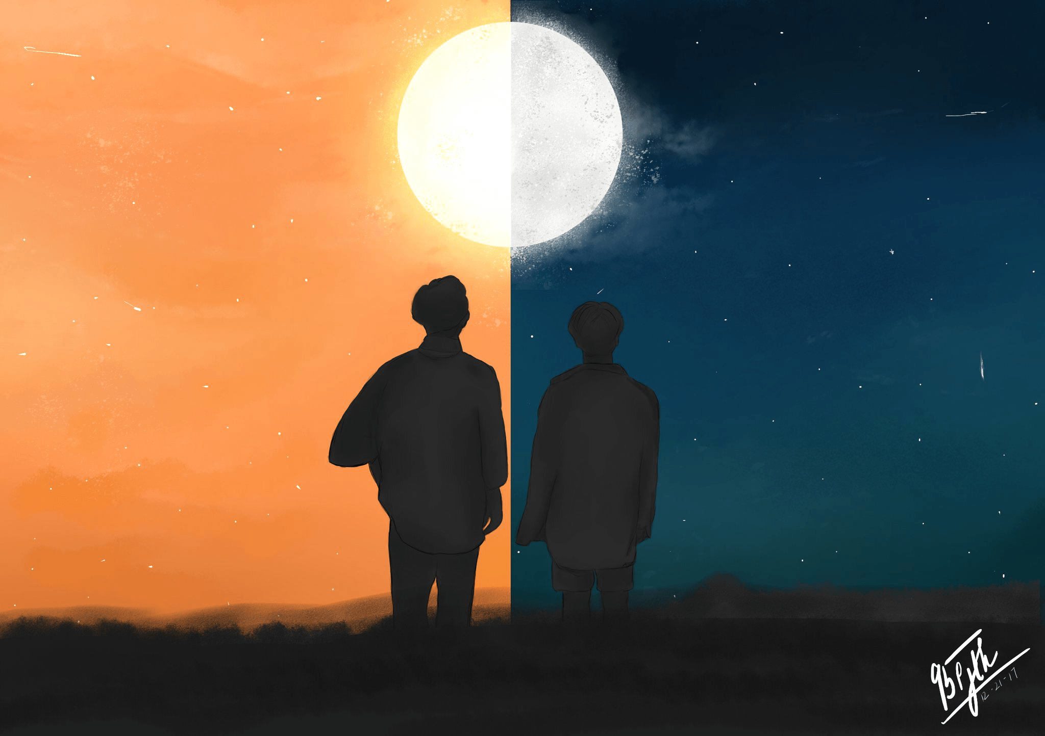 Bts Silhouette Wallpapers