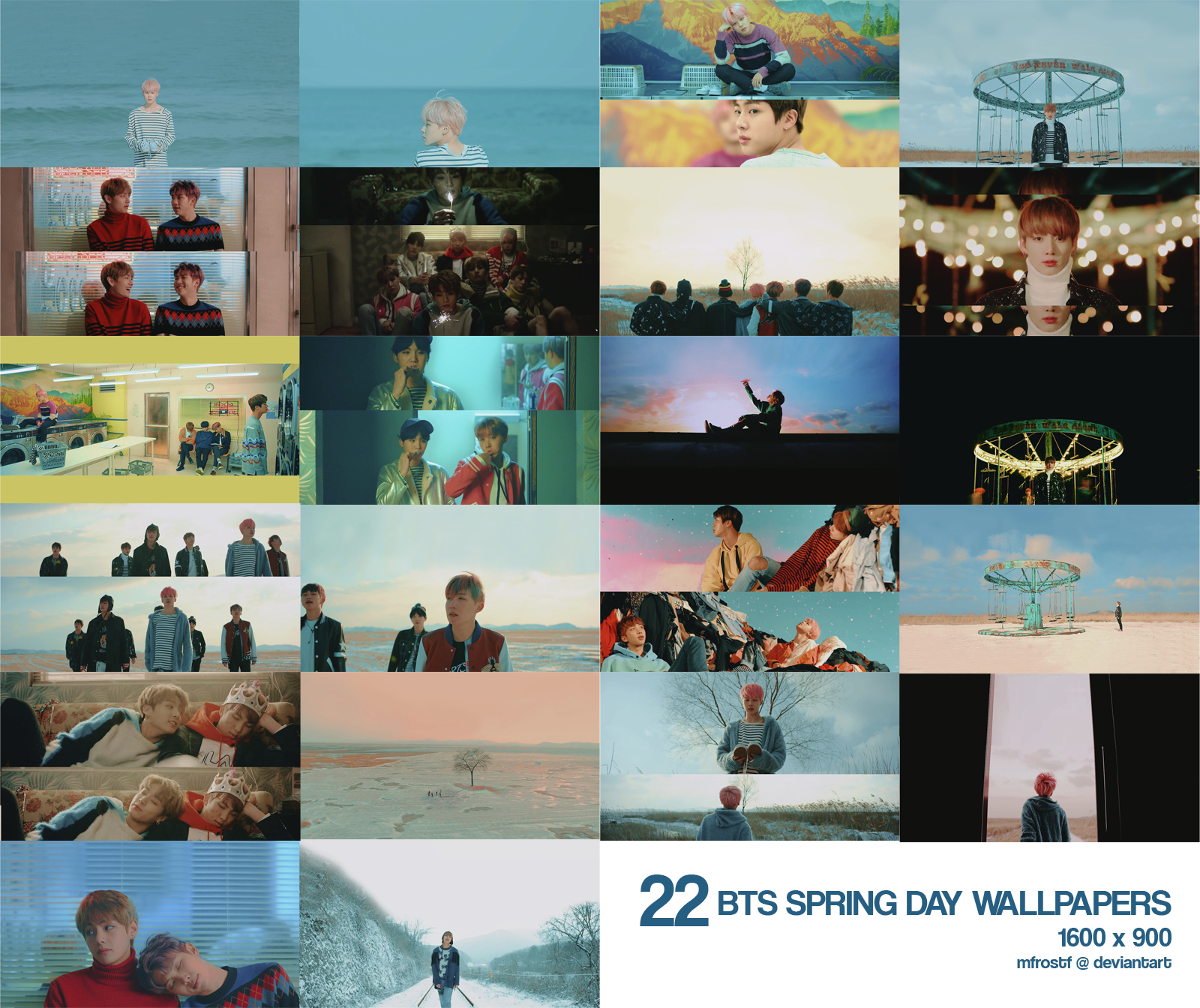 Bts Spring Day Desktop Wallpapers