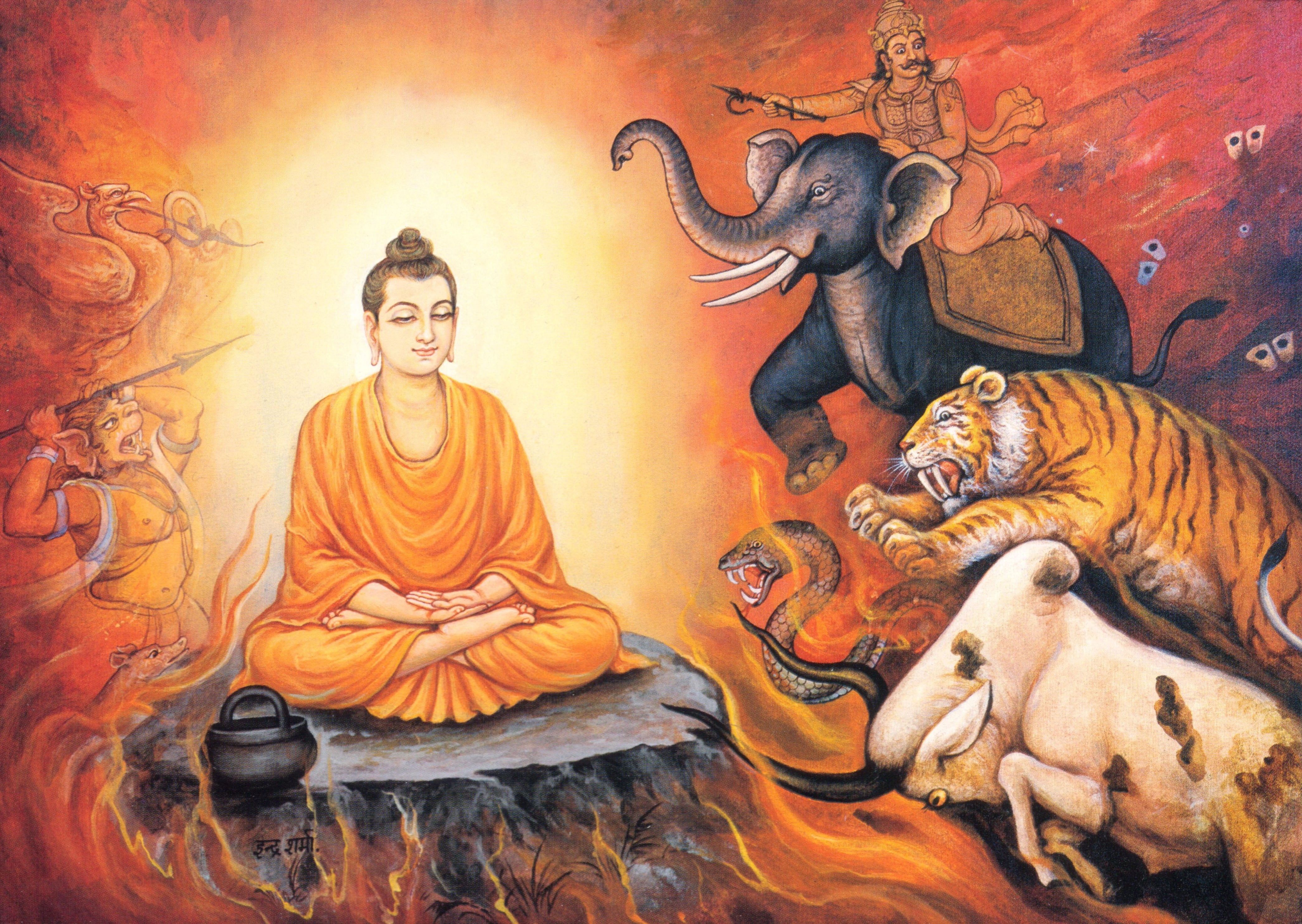 Buddha Images Paintings Wallpapers