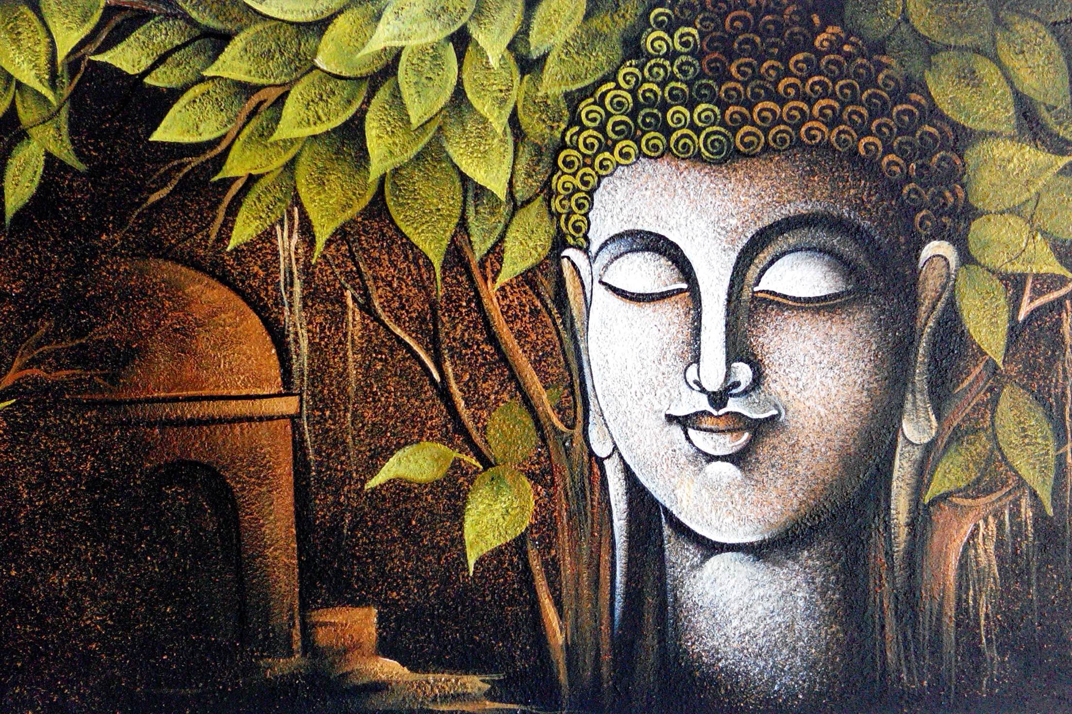 Buddha Images Paintings Wallpapers