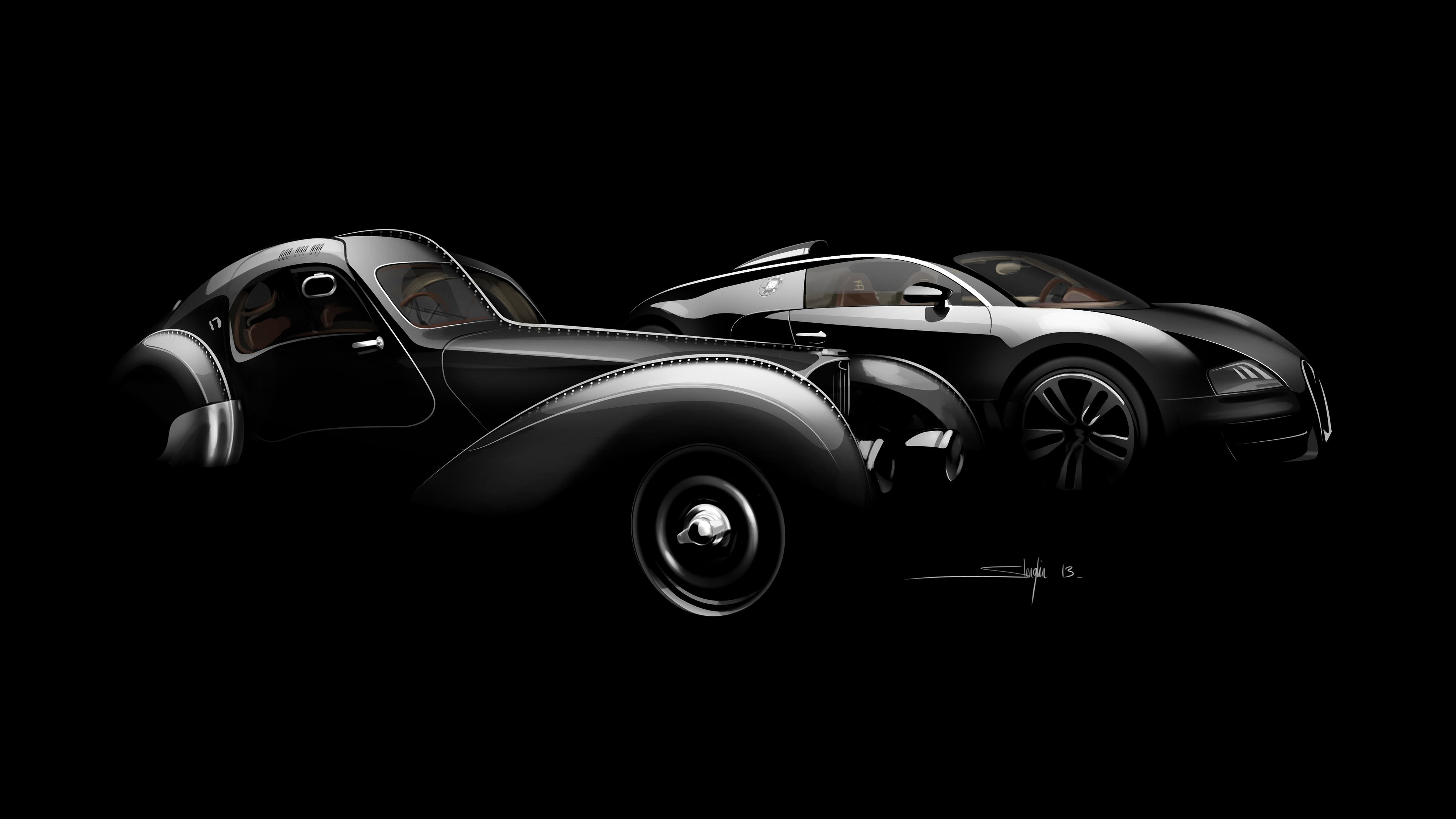 Bugatti Type 57Sc Atlantic Coupe Wallpapers