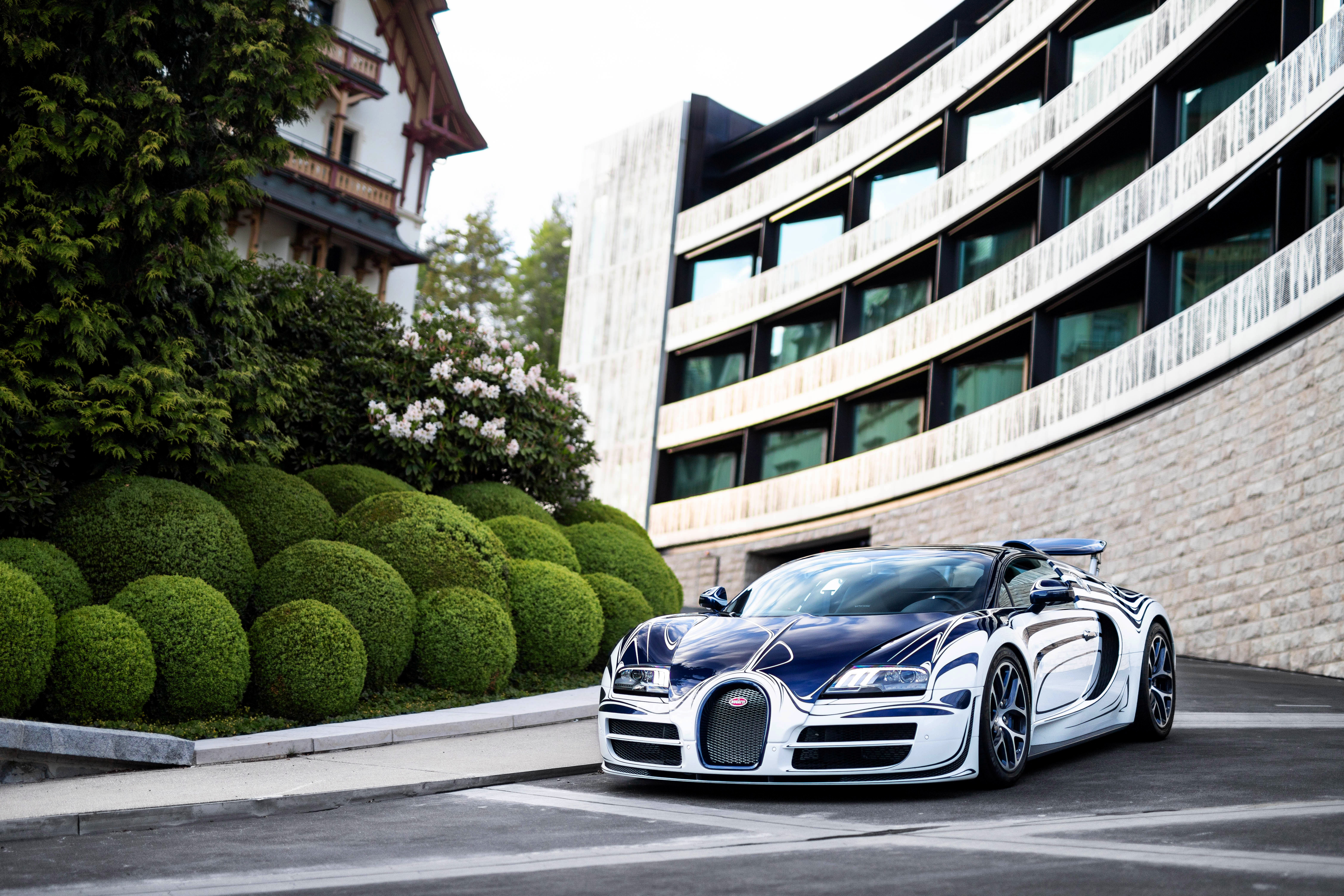 Bugatti Veyron Grand Sport L'Or Blanc Wallpapers