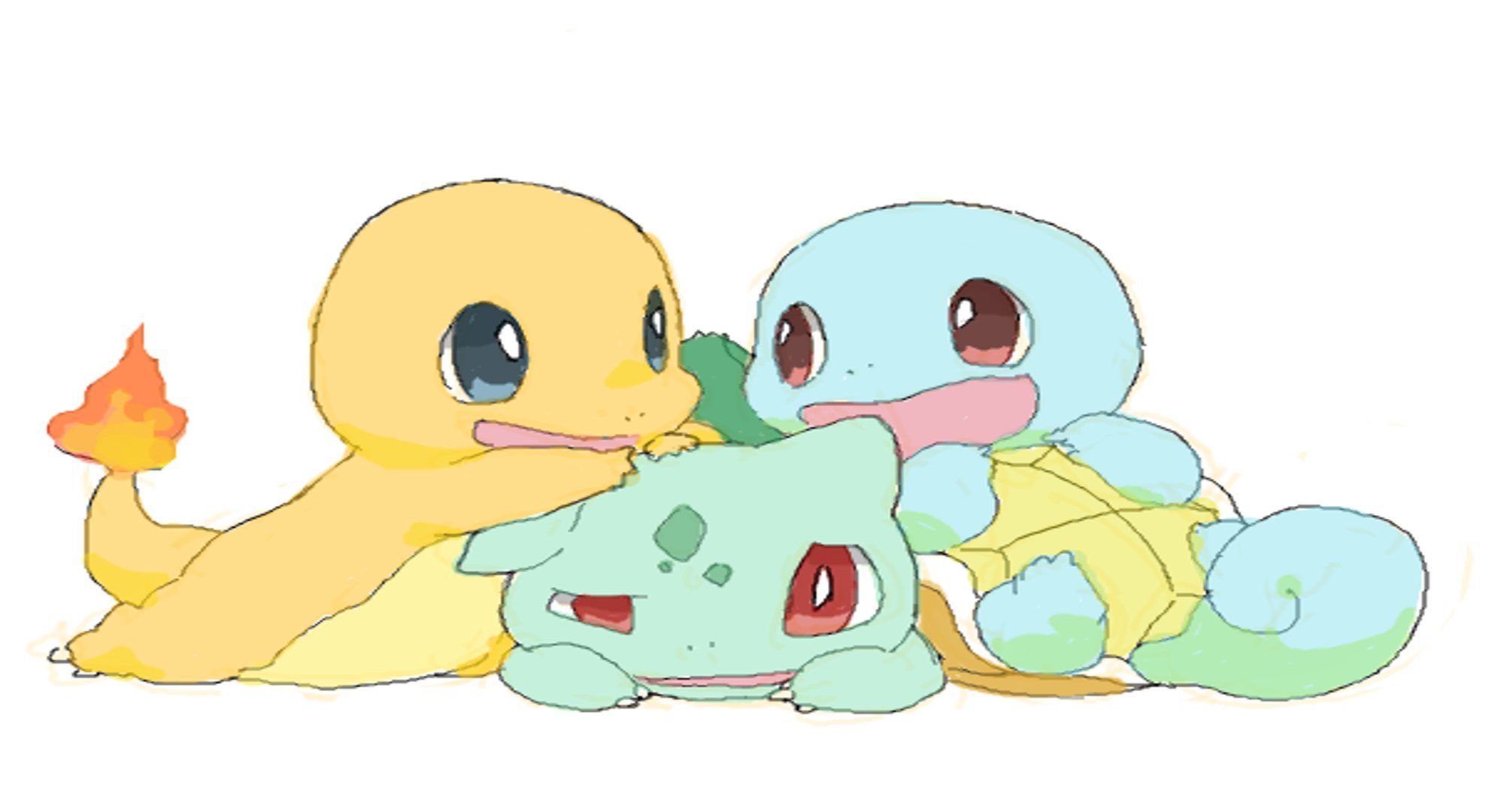 Bulbasaur Charmander Squirtle Wallpapers