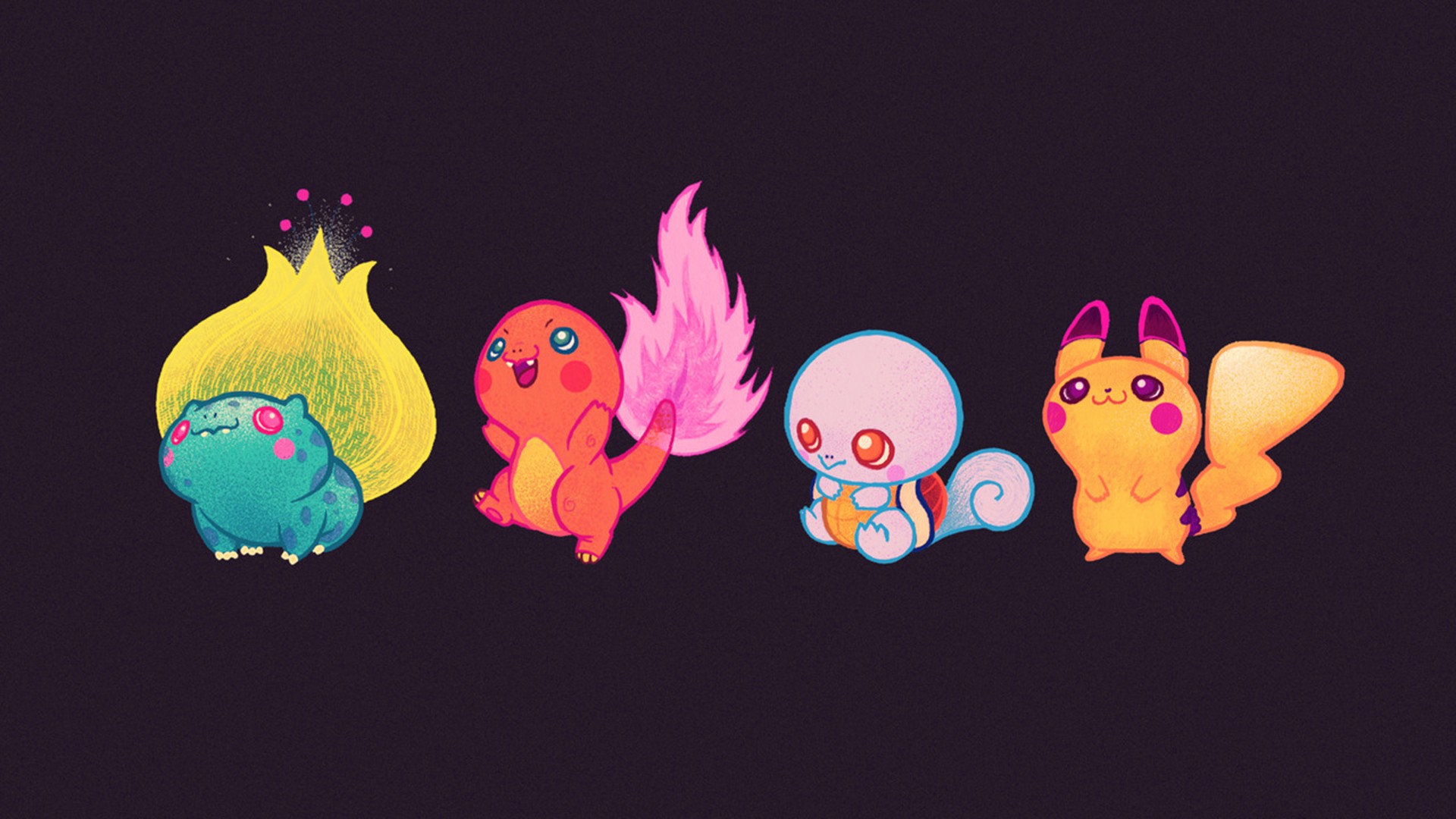 Bulbasaur Charmander Squirtle Wallpapers