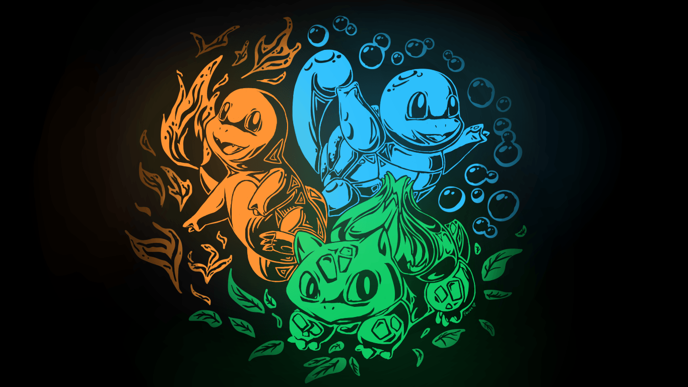 Bulbasaur Charmander Squirtle Wallpapers