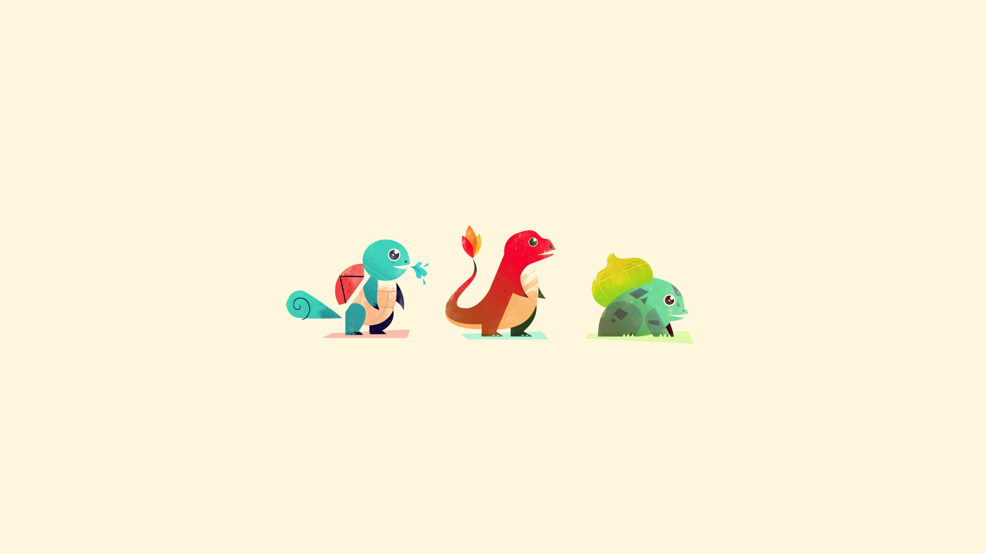 Bulbasaur Charmander Squirtle Wallpapers