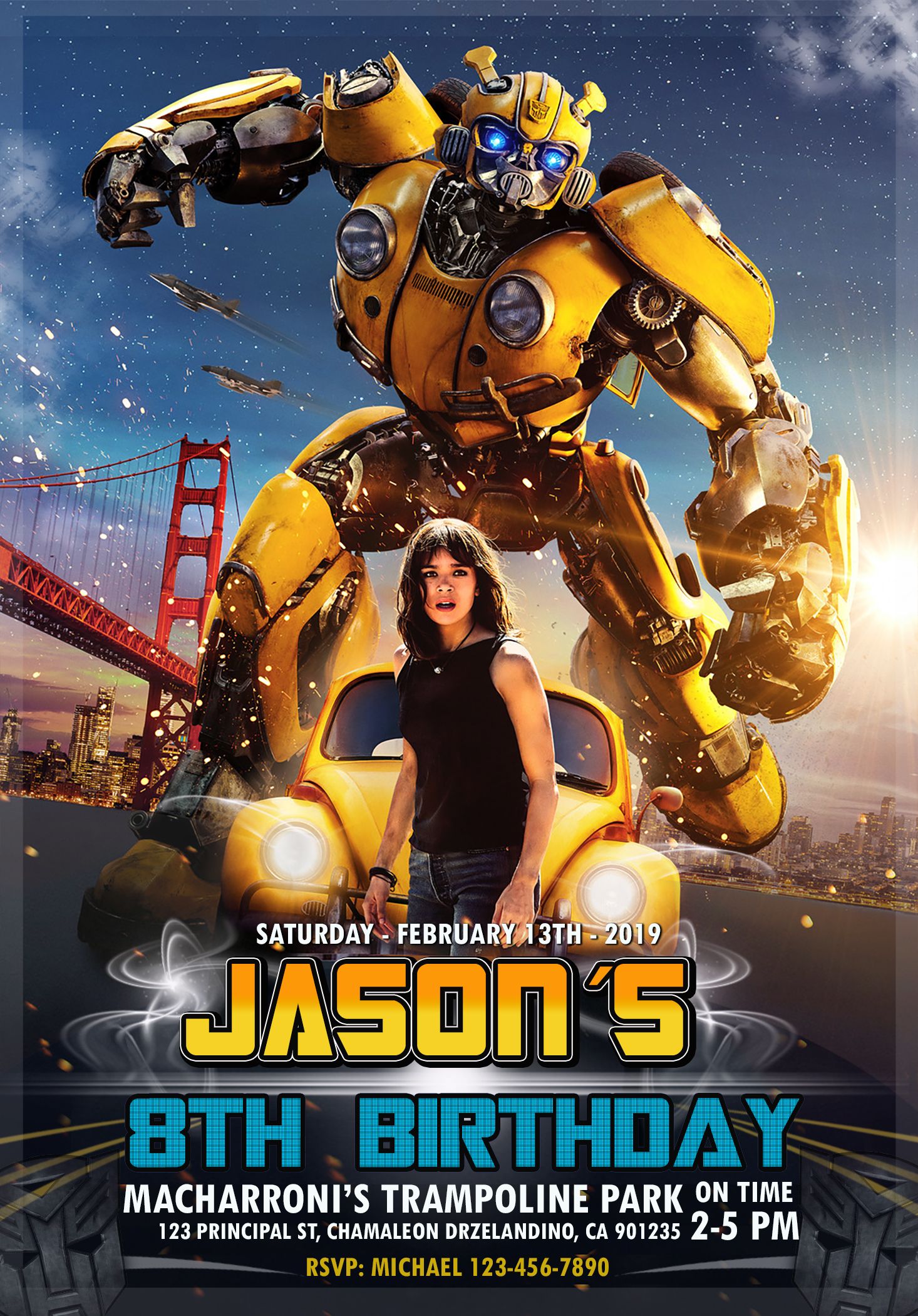 Bumblebee 2018 Comic Con Movie Poster Wallpapers