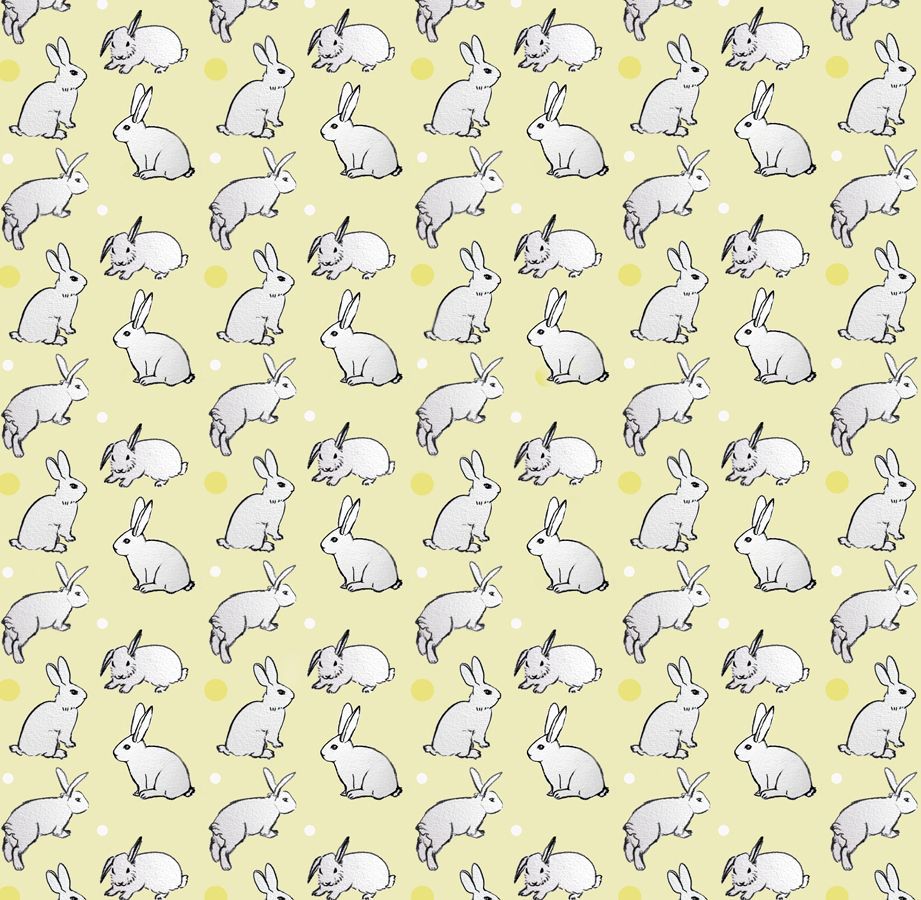 Bunny Pattern Wallpapers