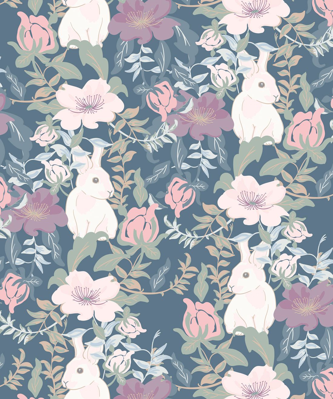 Bunny Pattern Wallpapers